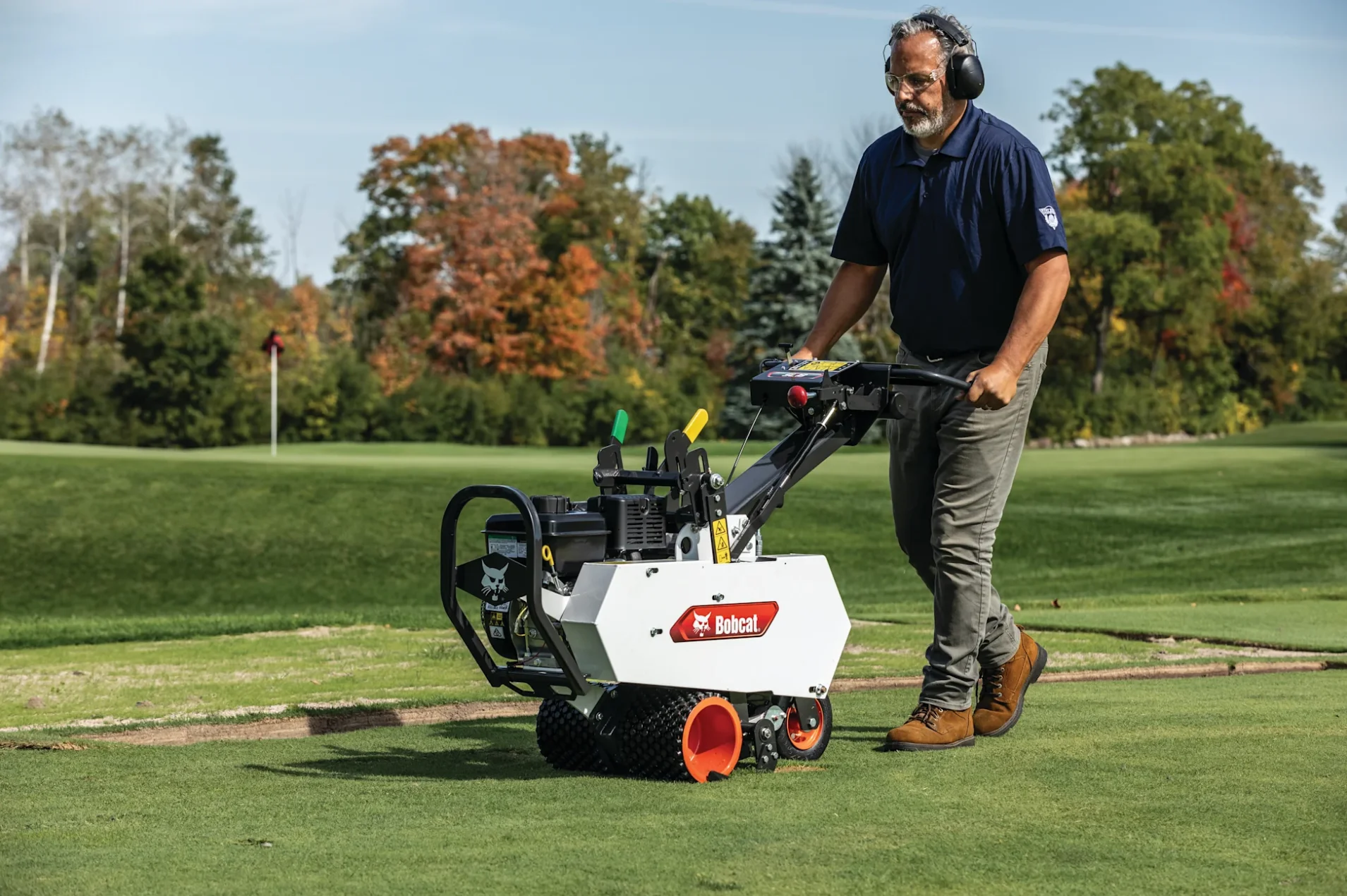 RYAN SC18 Sod Cutter Ryan Sc18 Series Sod Cutter 7885836 Front View Right Wide Cutting Golf Course product image