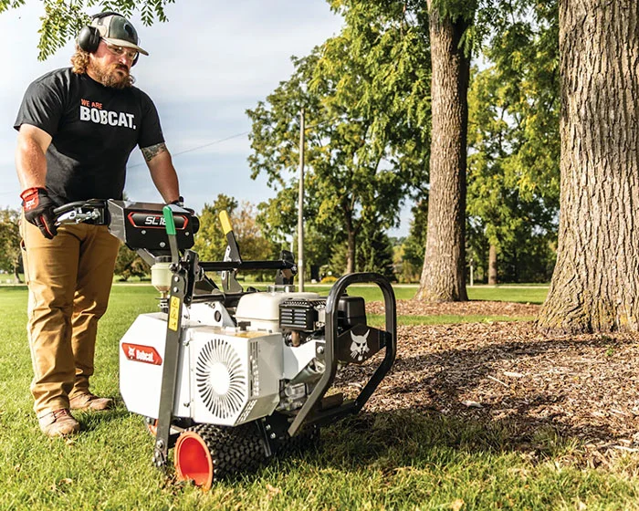 Ryan Sc18H Series Sod Cutter 7885828 Front View Left Cutting Grass Park Maintenance product image