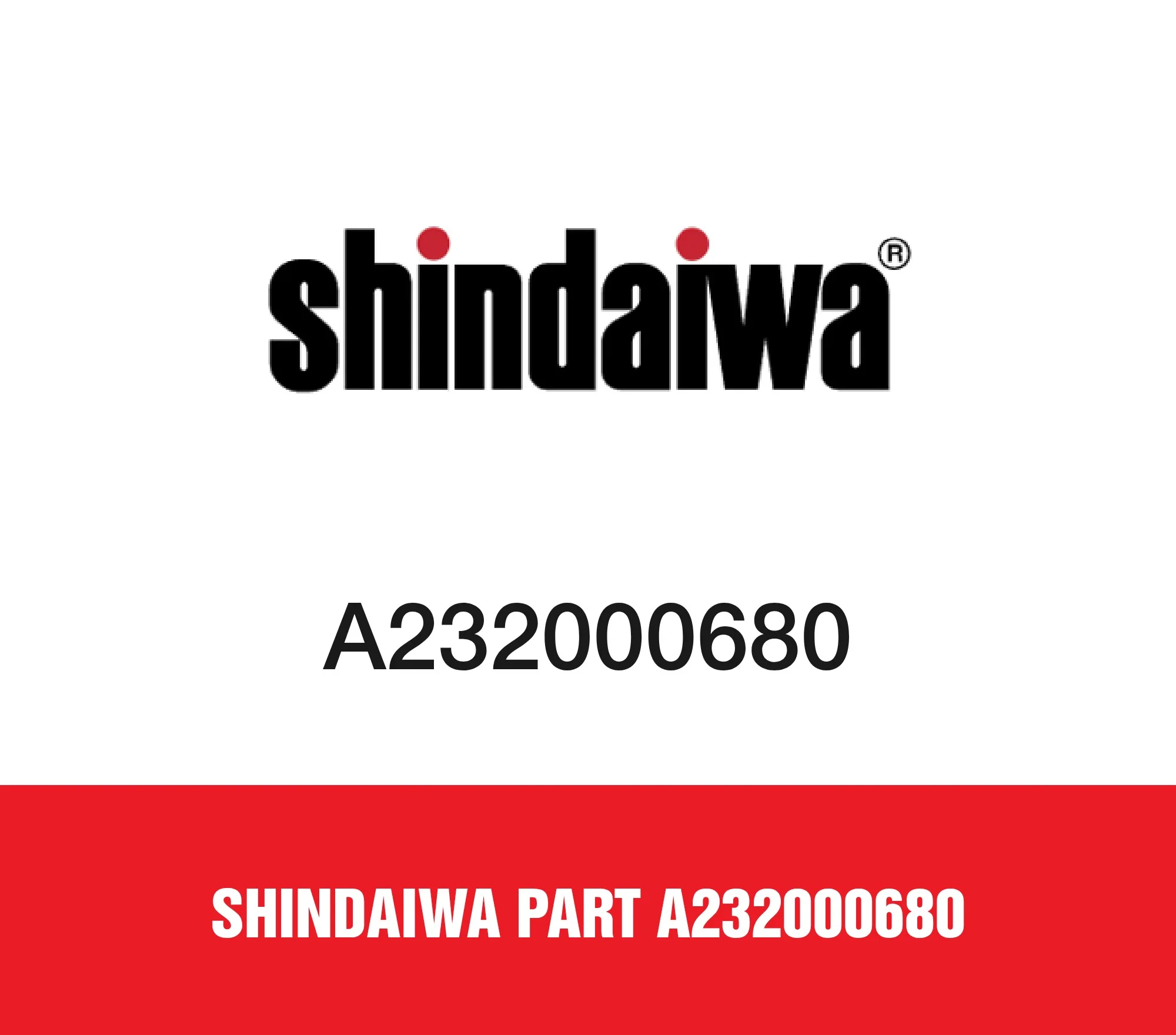 Shindaiwa Part A232000680