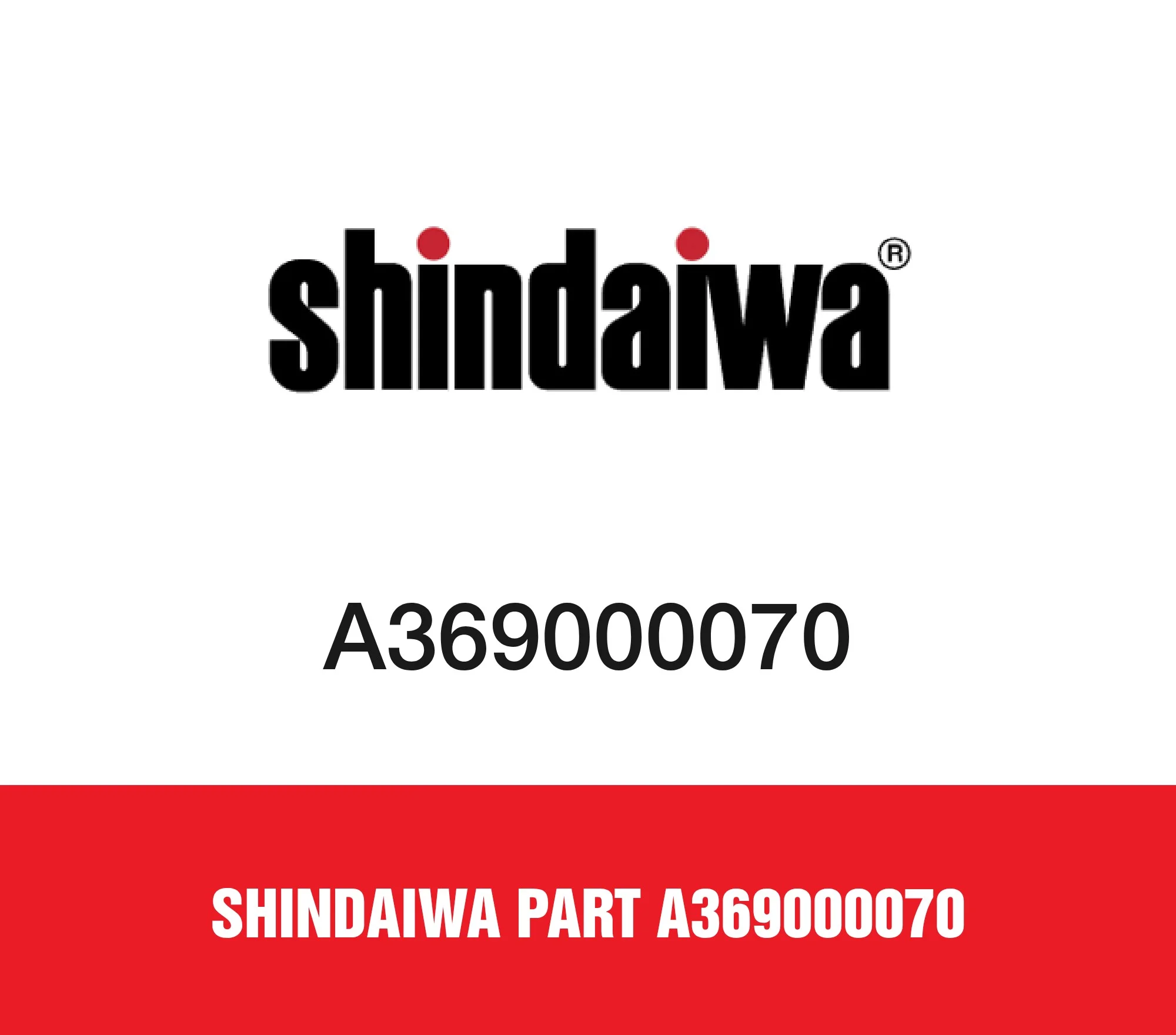 Shindaiwa Part A369000070