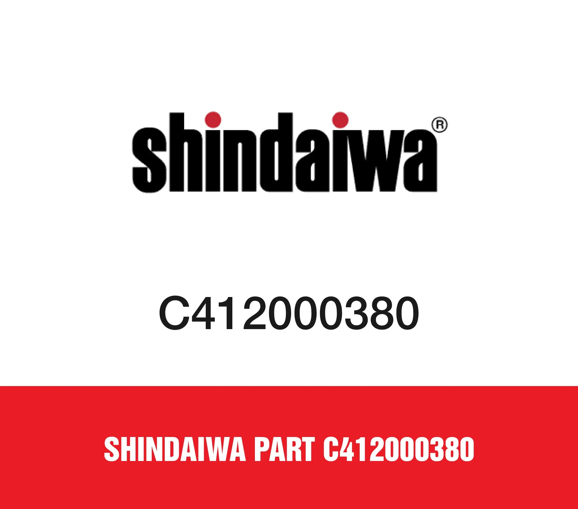 Shindaiwa Part C412000380