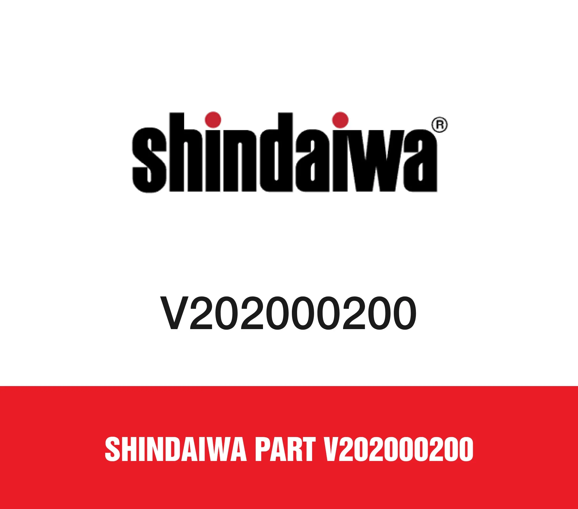Shindaiwa Part V202000200