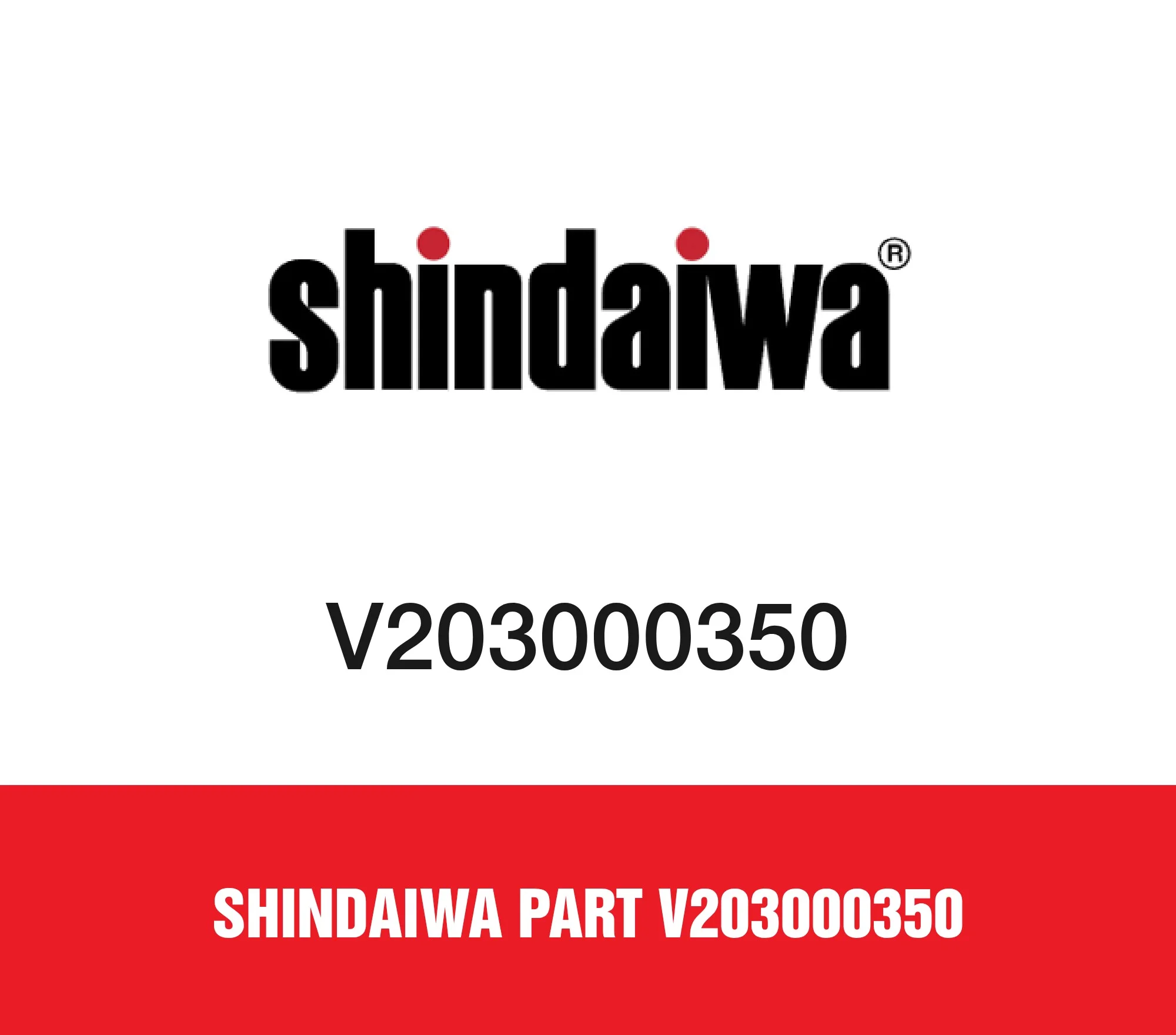 Shindaiwa Part V203000350