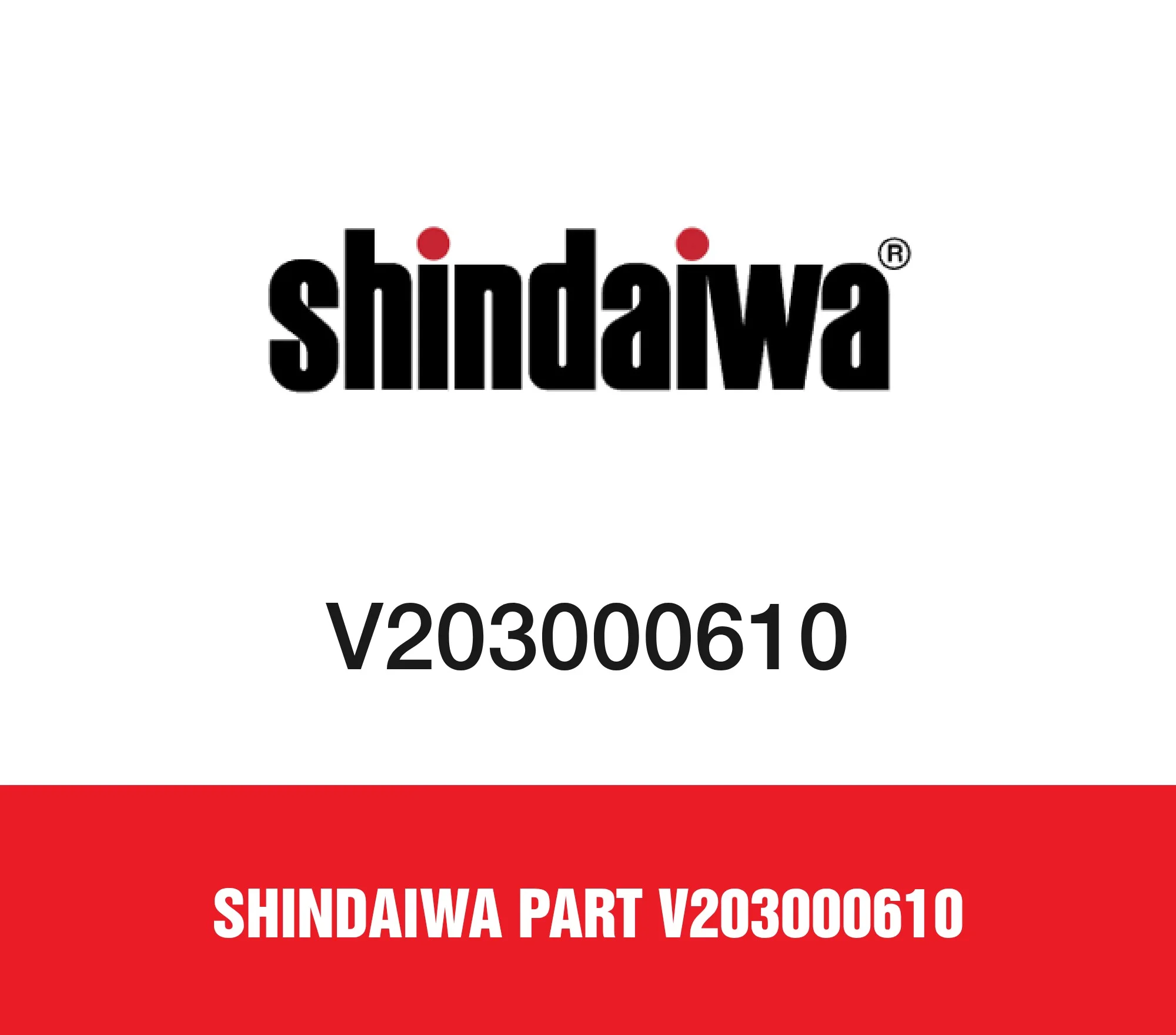 Shindaiwa Part V203000610