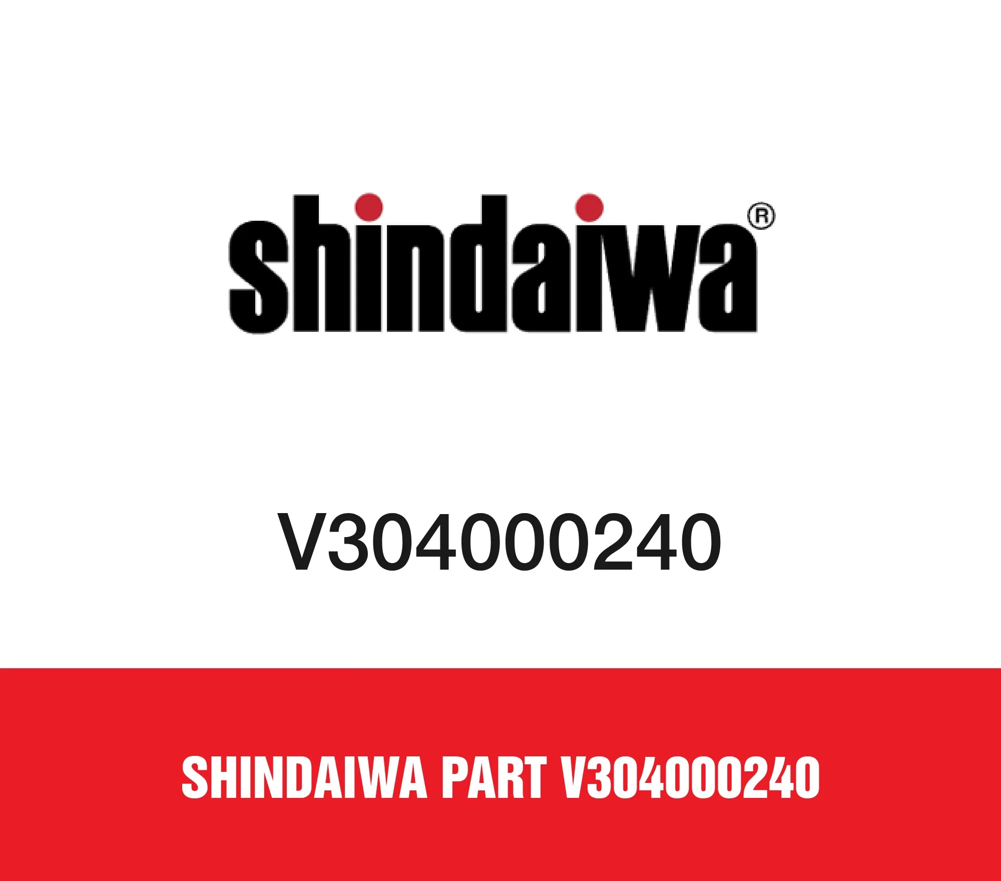 Shindaiwa Part V304000240