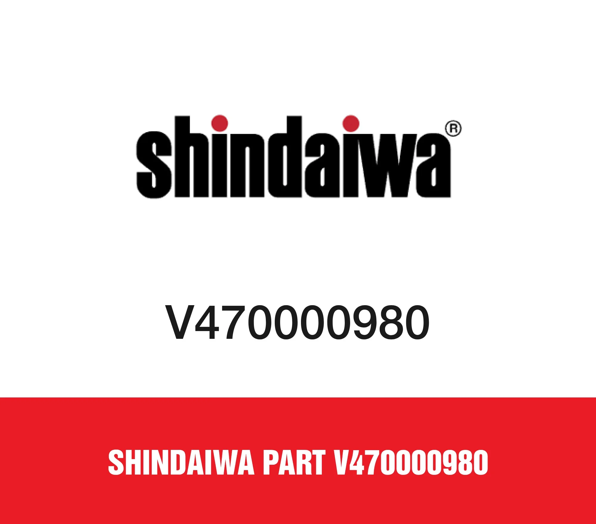 Shindaiwa Part V470000980