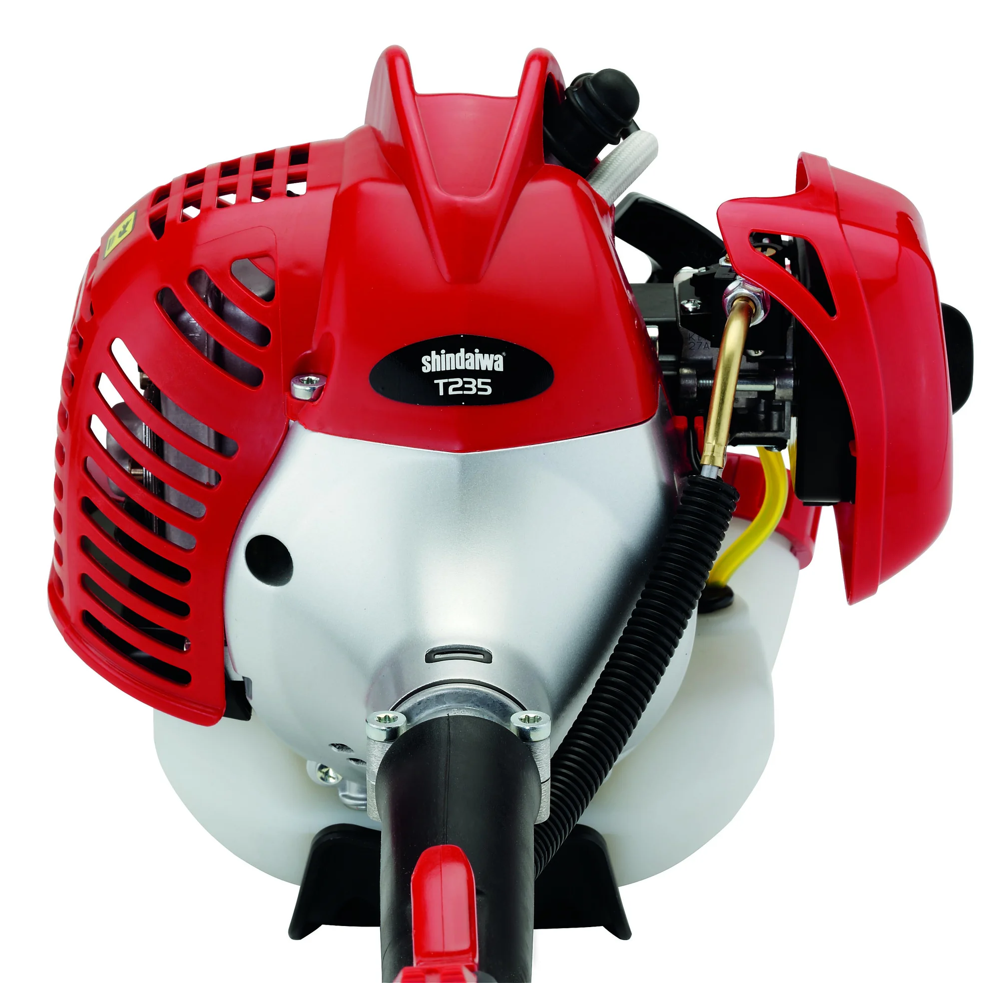 Shindaiwa T Series Trimmer T235 Product Closeup Whitebg Powerhead Handle Side product image