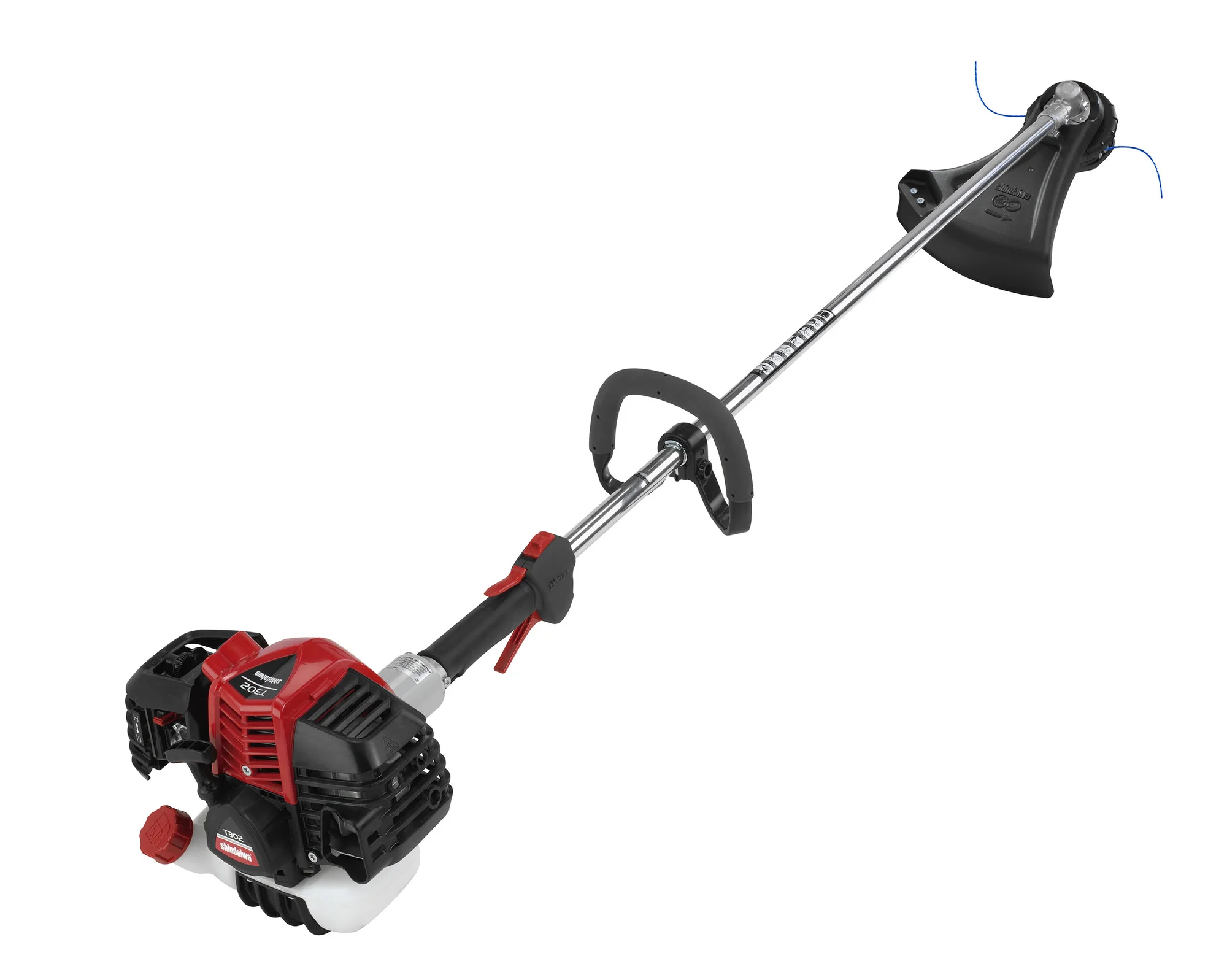 Shindaiwa T Series Trimmer T302 Product Overview Right Whitebg Power Head Side Laying Down product image