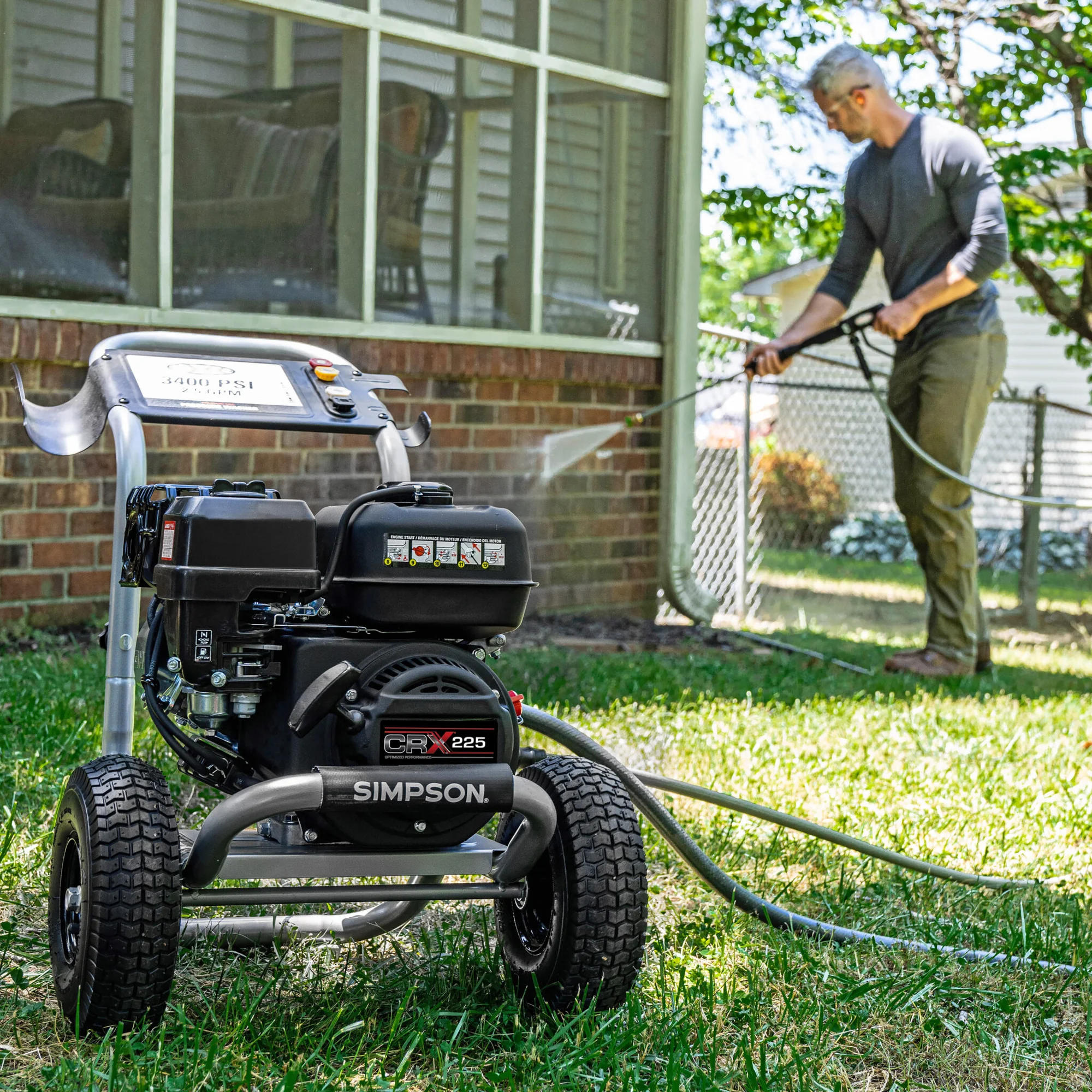 Simpson 60000 Series Pressure Washers Large Pneumatic Tires feature image