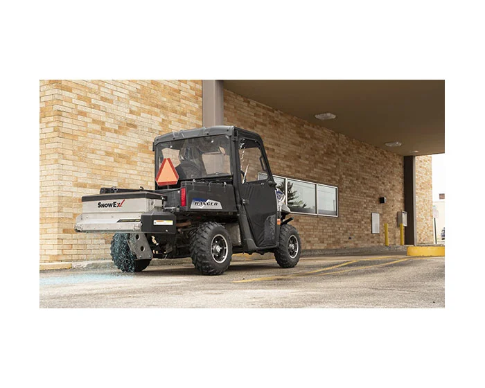 Snowex Stainless Steel Drop Spreader 87535 Back View Commercial Building product image