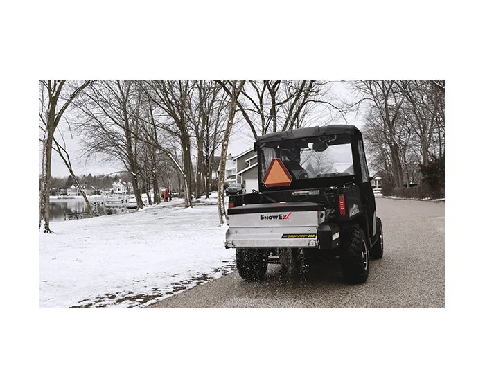 Snowex Stainless Steel Drop Spreader 87535 Back View Subdivision product image