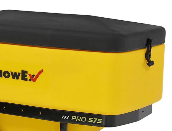 SnowEx Tailgate Series Spreaders Poly Hopper Construction feature image