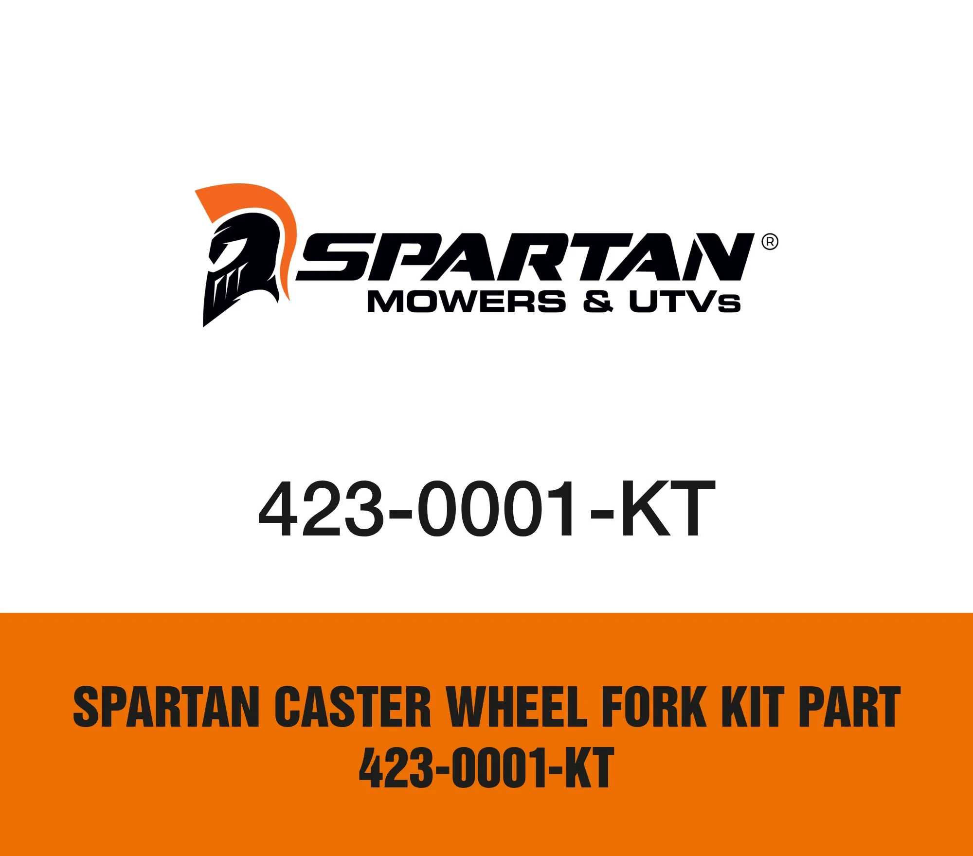 SPARTAN Caster Wheel Fork Kit Part 423-0001-KT