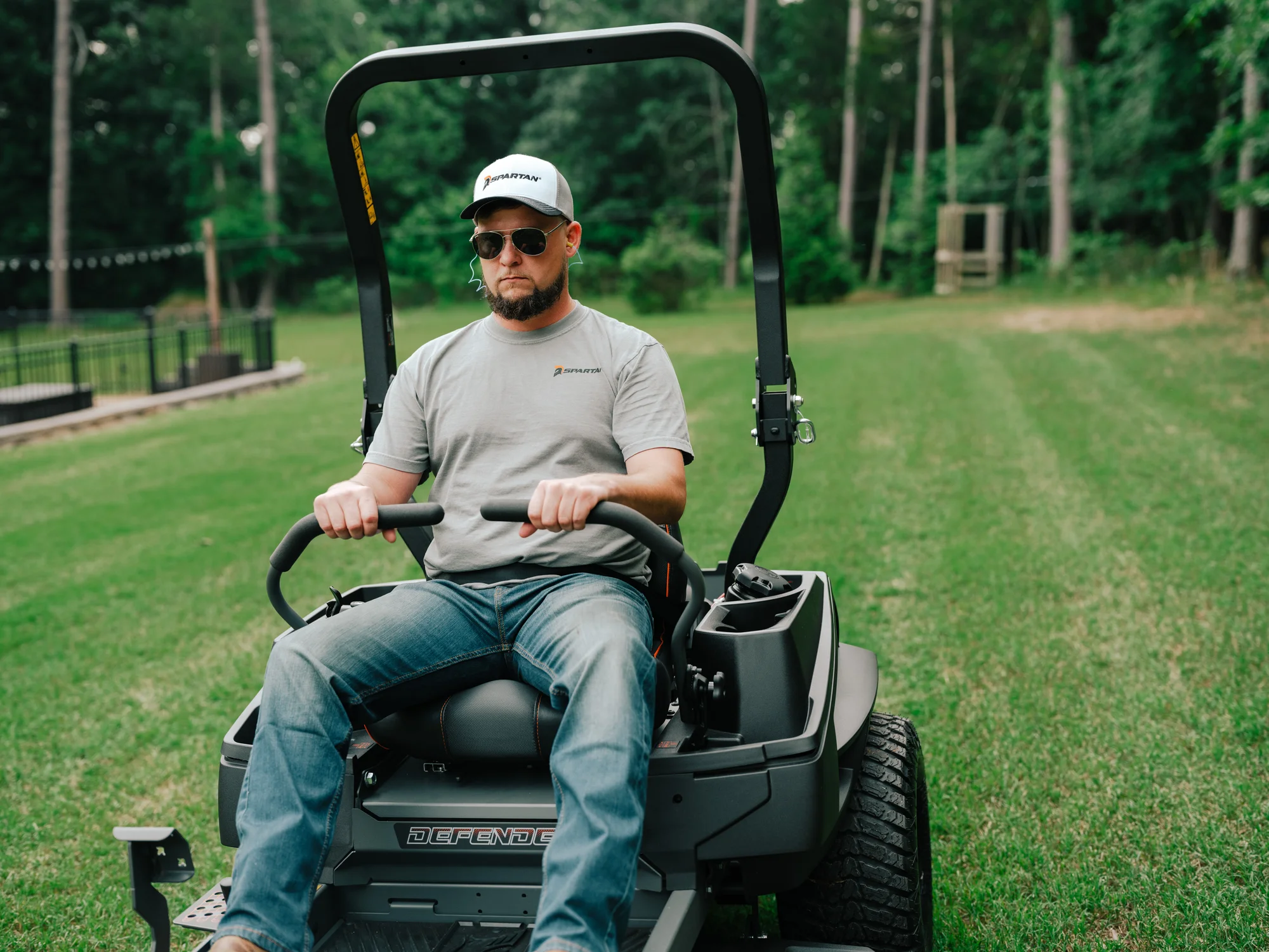 Spartan Defender Series Zero Turn Mower Professional Level Cut Quality feature image