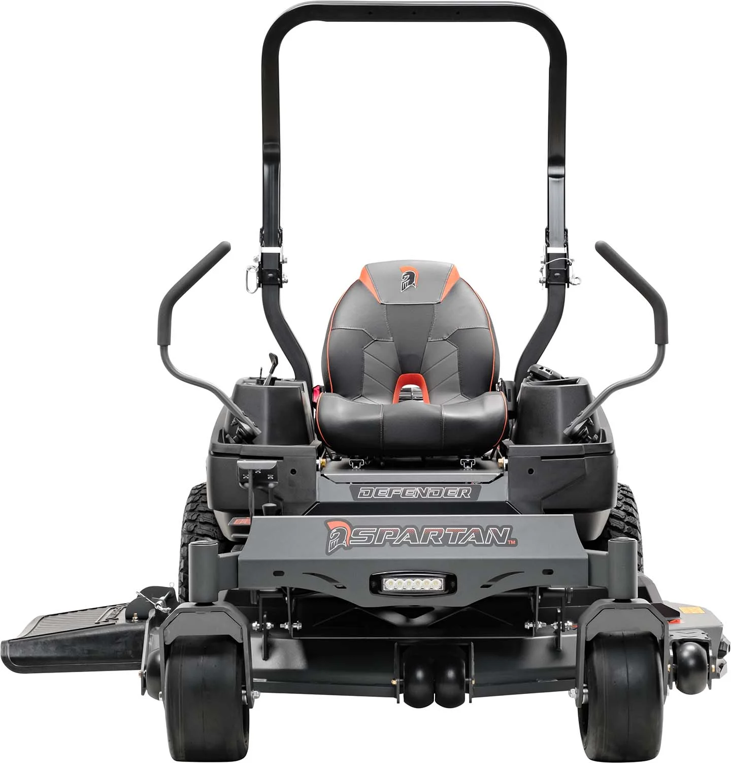 Spartan Defender Zero Turn Rider Front View product image