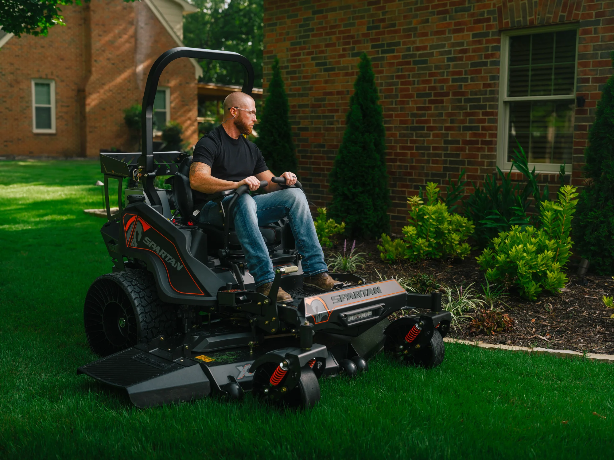 Spartan KGZ XD Series Zero Turn Mower Heavy Duty Commercial Grade Engine feature image