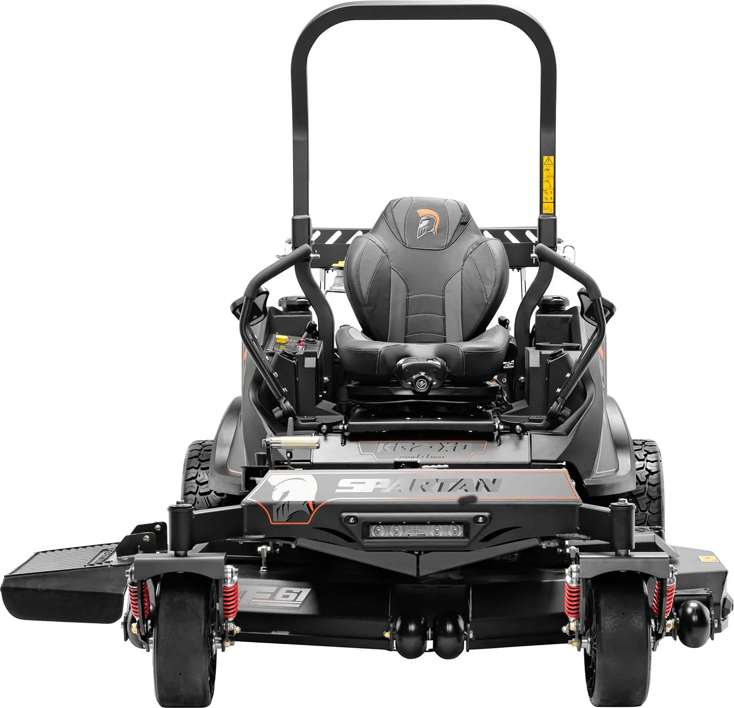 Spartan Kgz Xd Zero Turn Rider Front View product image