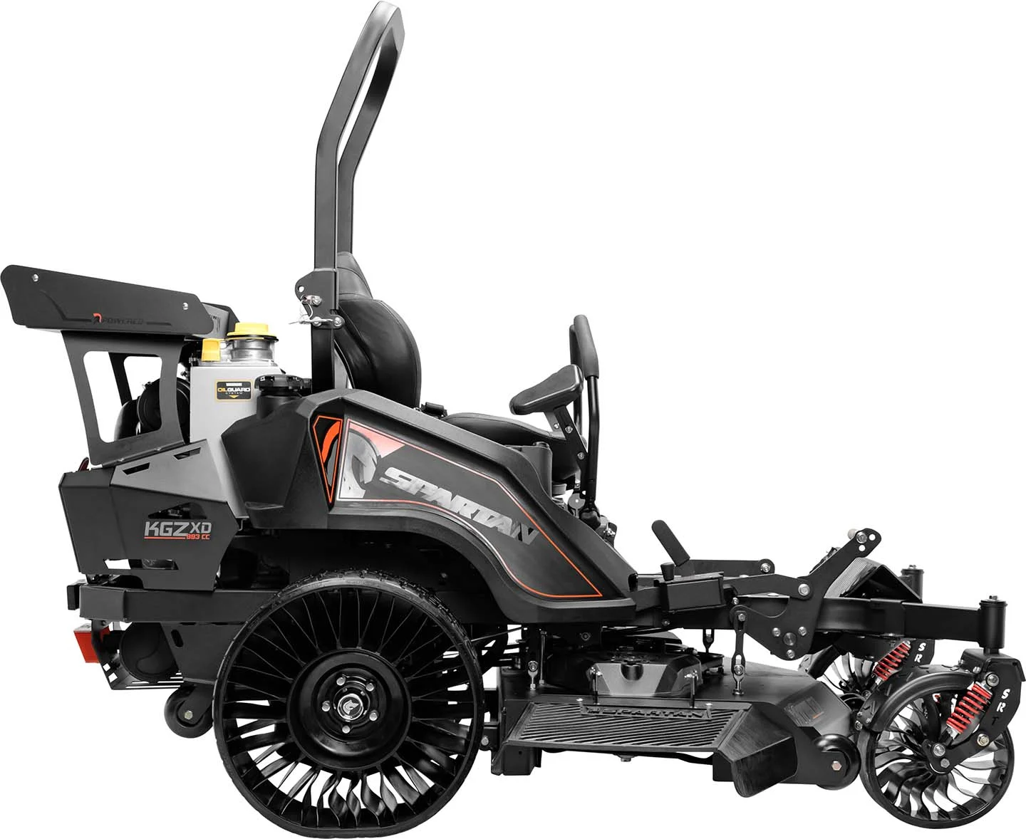 Spartan Kgz Xd Zero Turn Rider Side View Right product image
