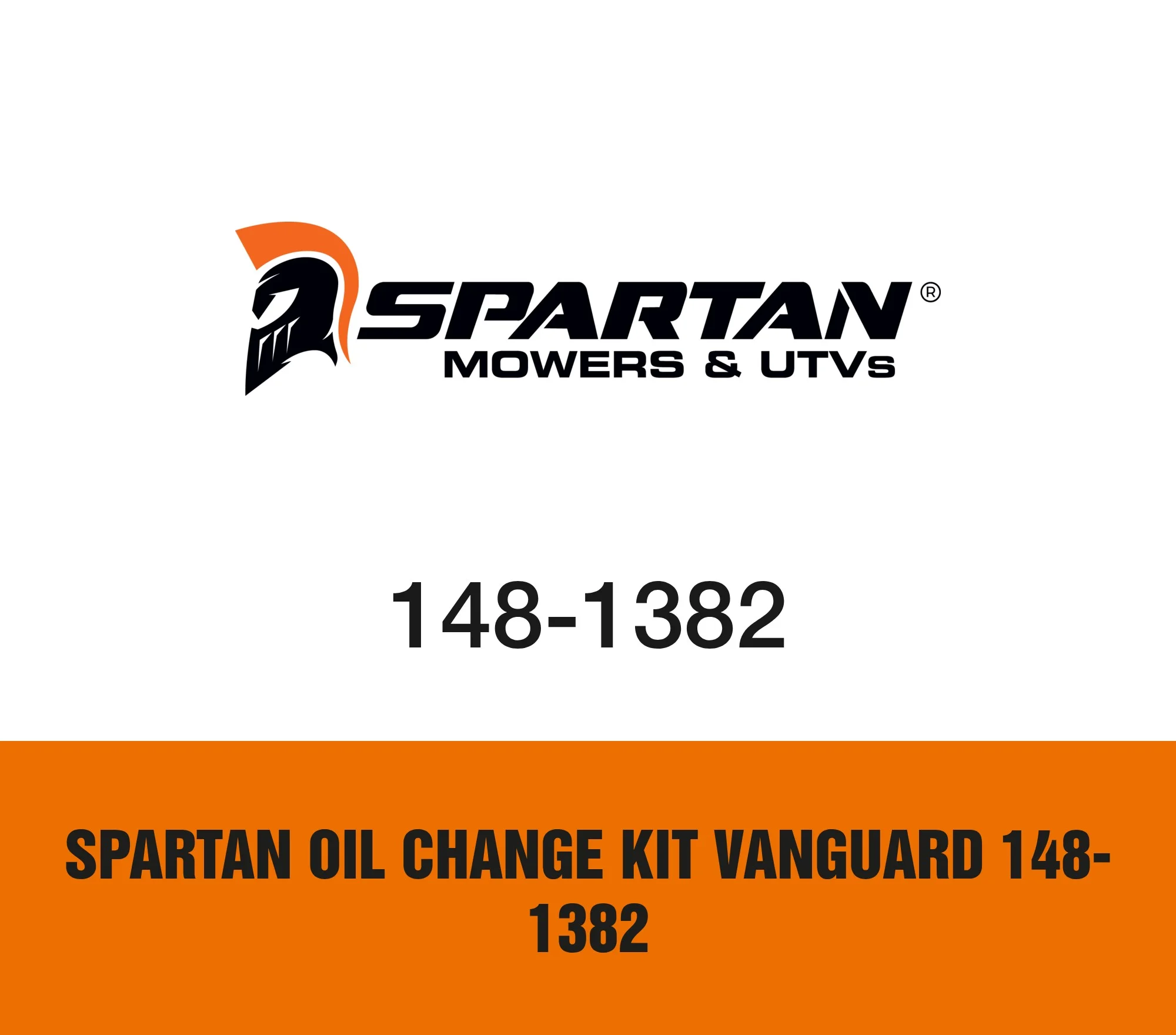 Spartan Oil Change Kit Vanguard 148-1382