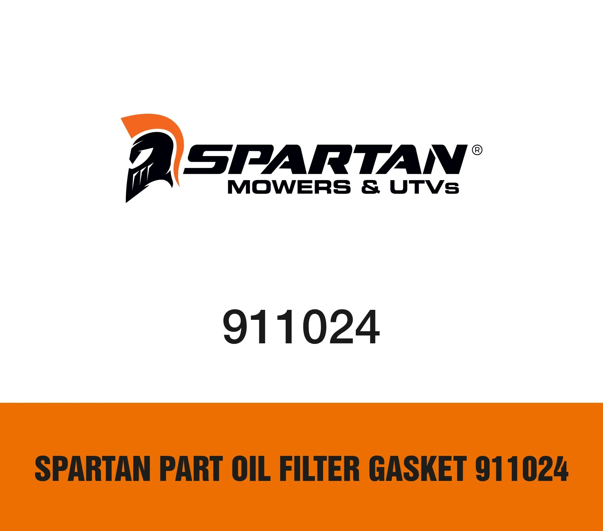 Spartan Part Oil Filter Gasket 911024