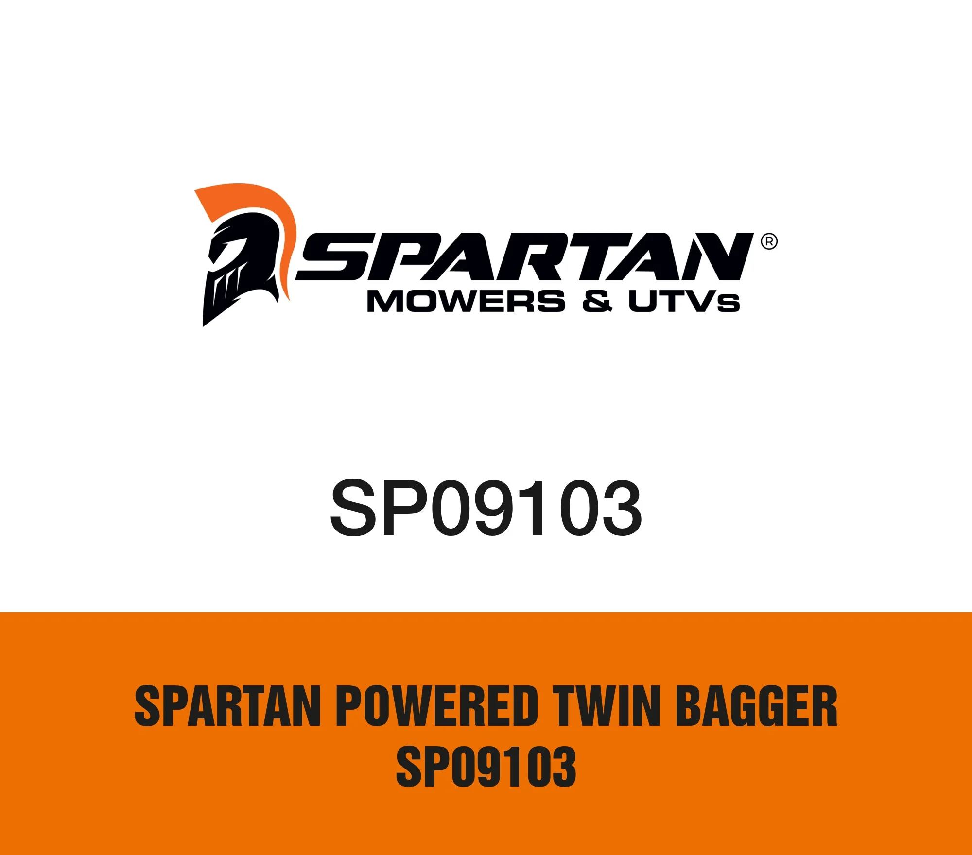 Spartan Powered Twin Bagger SP09103