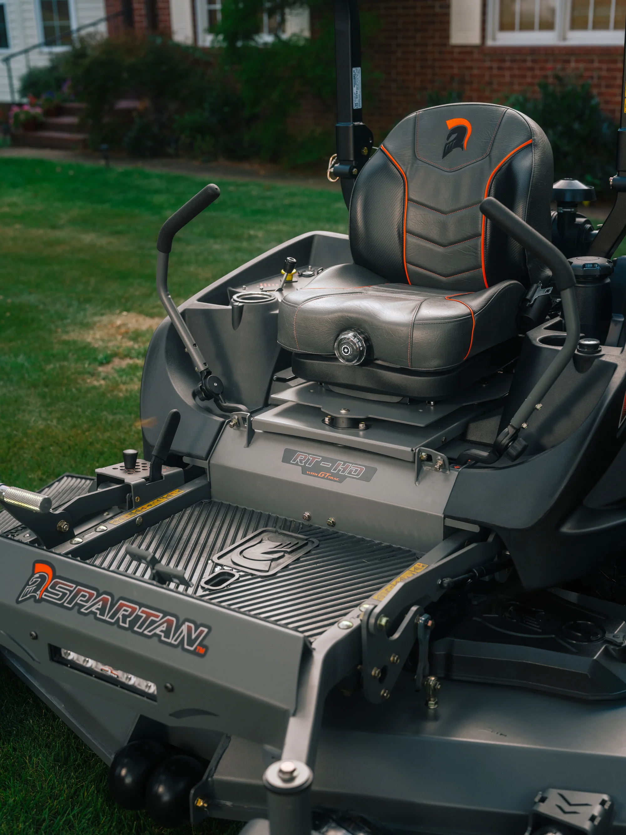 Spartan Rt HD Series Zero Turn Mower Full Suspension Seat System feature image