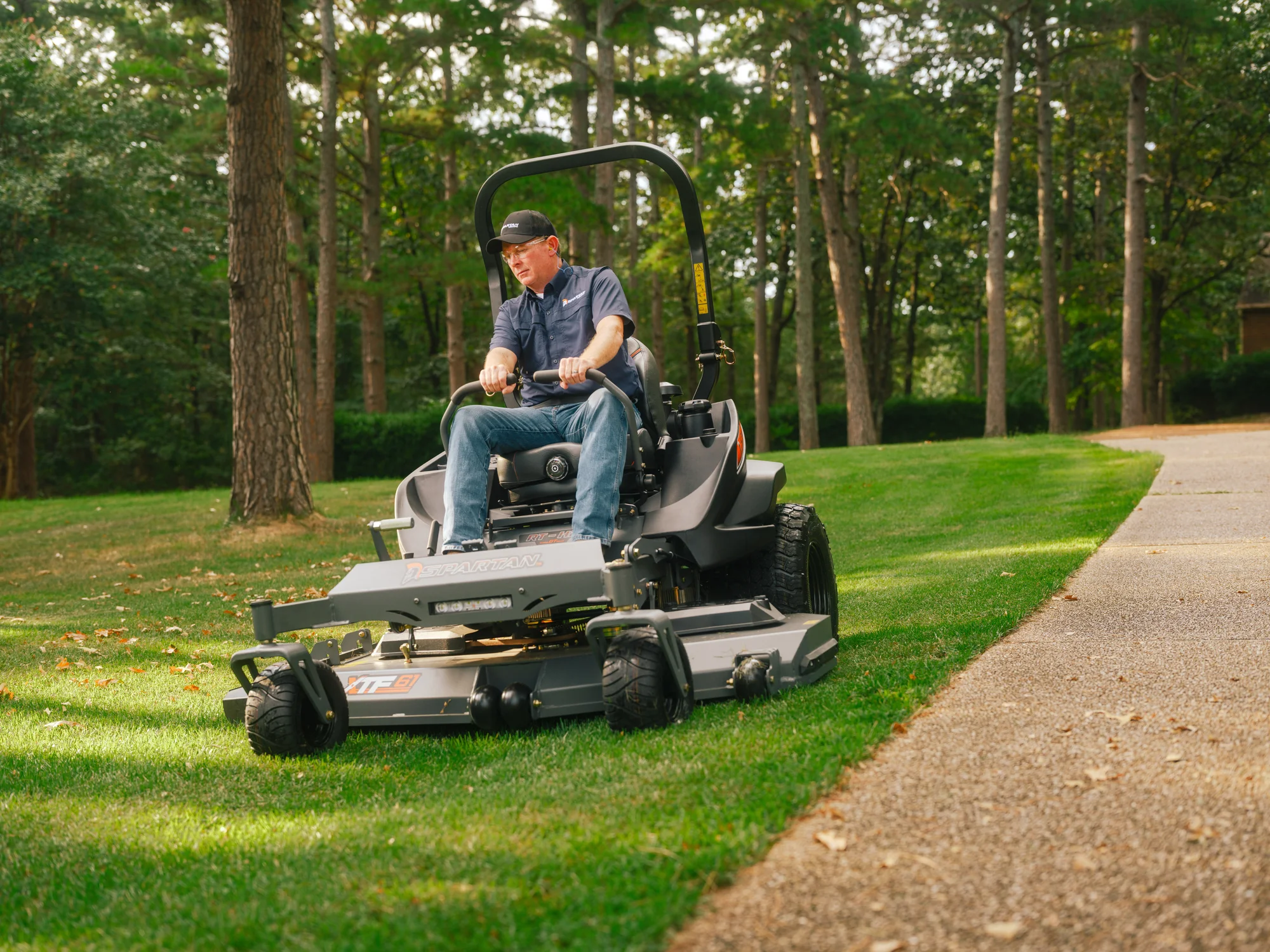 Spartan Rt HD Series Zero Turn Mower Parker Htj Commercial Transaxles feature image