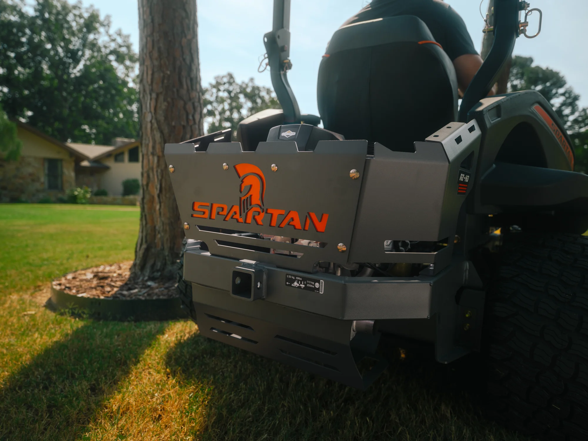 Spartan Rz HD Series Zero Turn Mower Kawasaki Engine Power feature image
