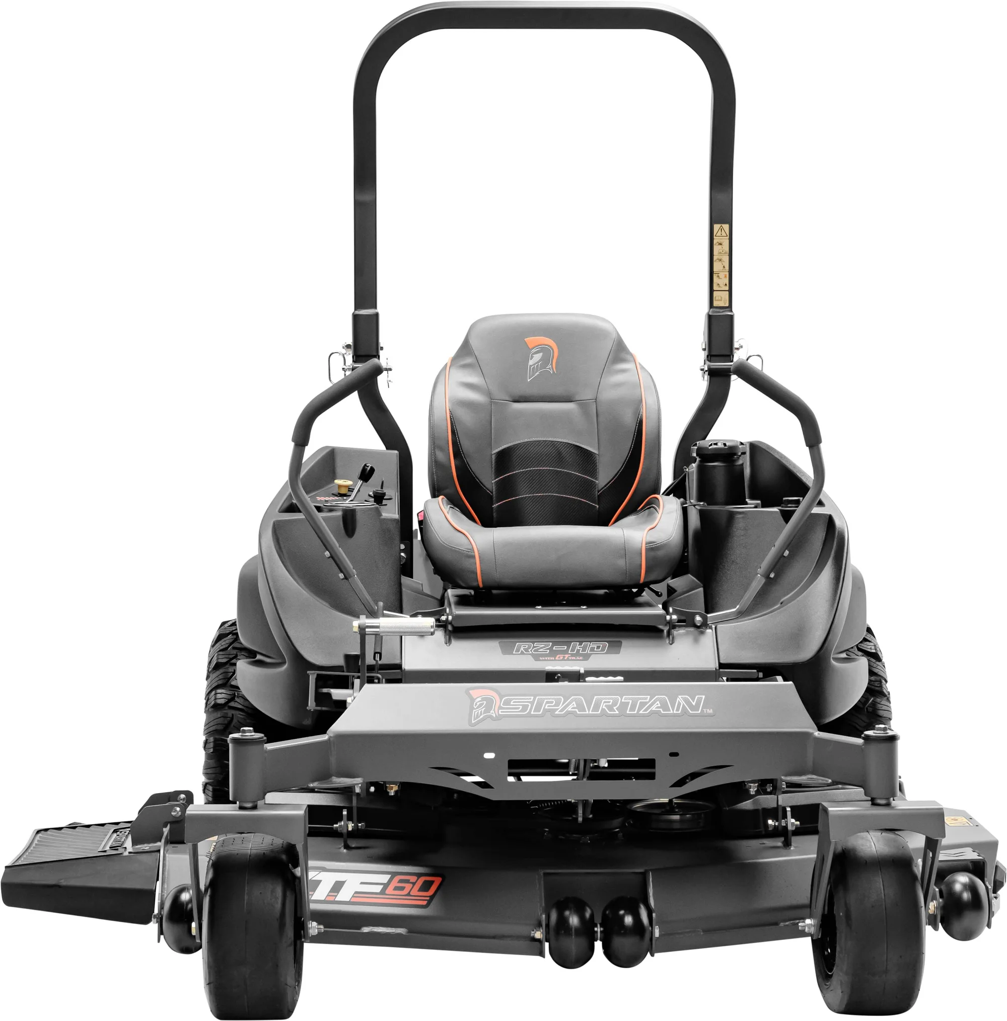 Spartan Rz Hd Zero Turn Rider Front View product image