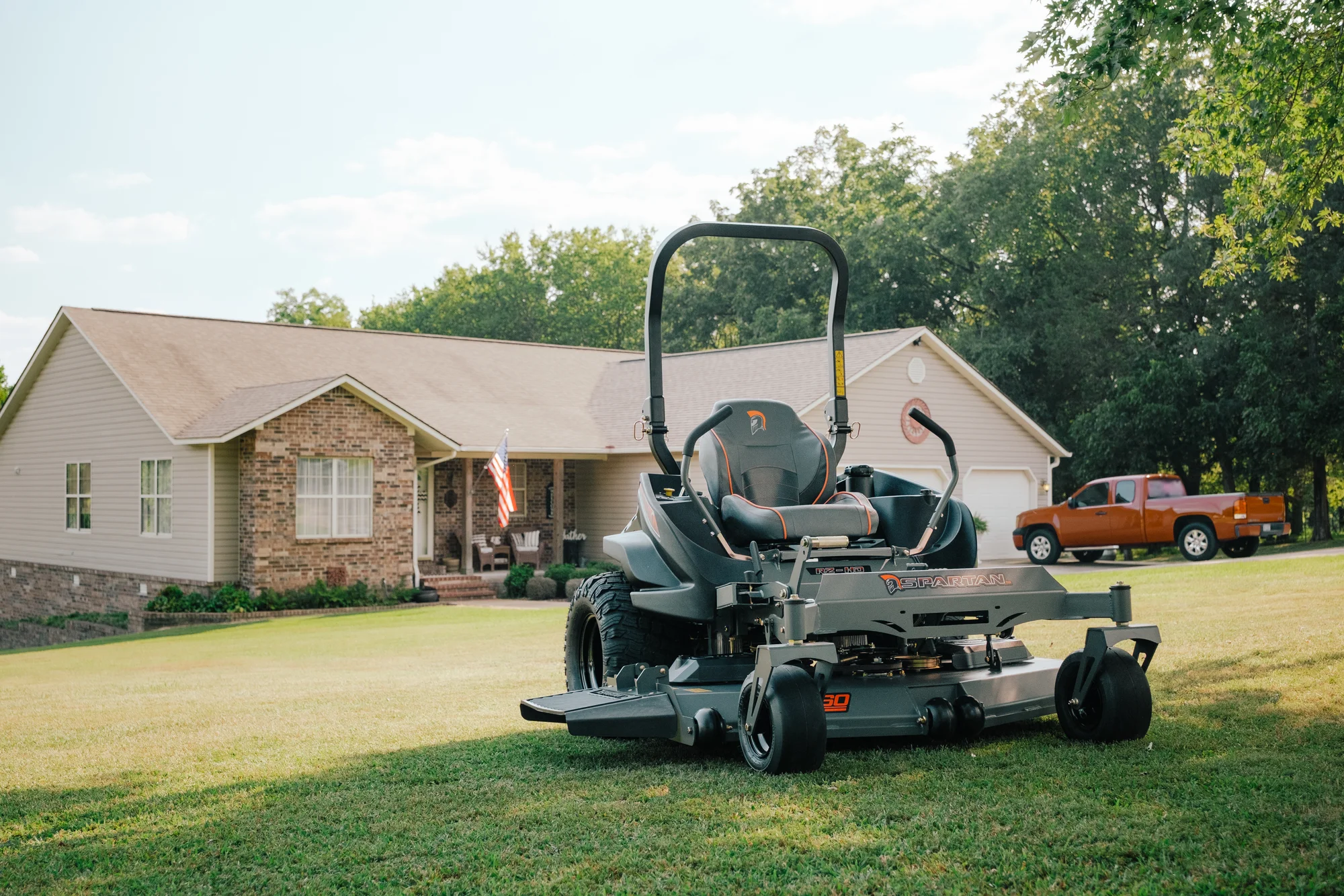 Spartan Rz Hd Zero Turn Rider Rszl1154Fr730 Wide Angle Mower product image