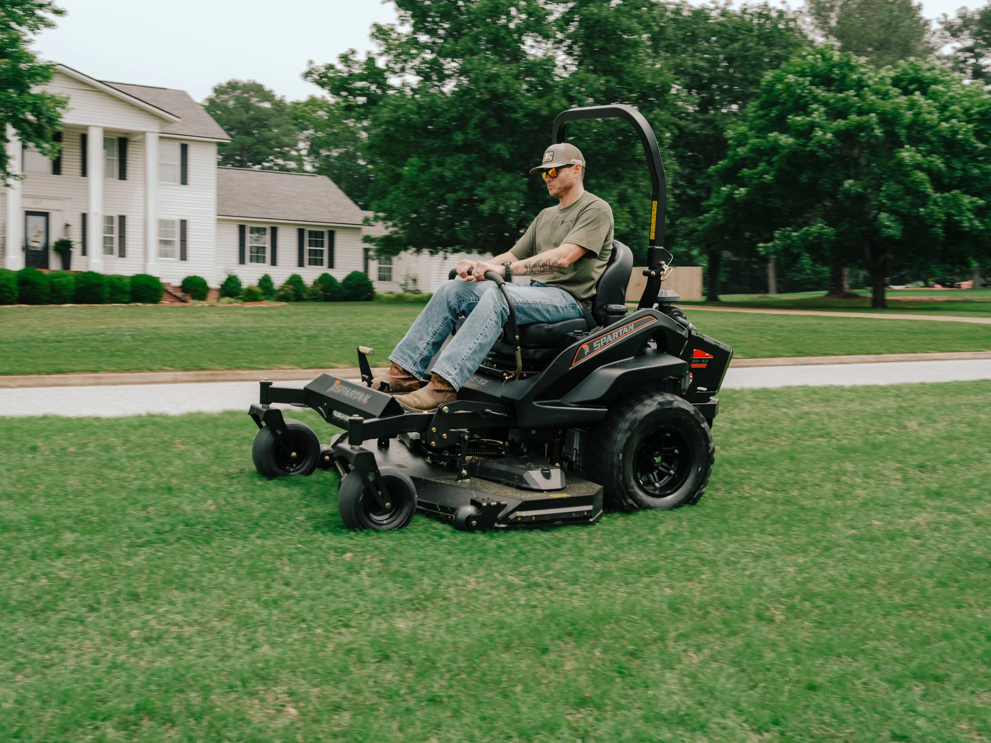Spartan Rz XD Blackout Series Zero Turn Mower Performance Meets Style feature image