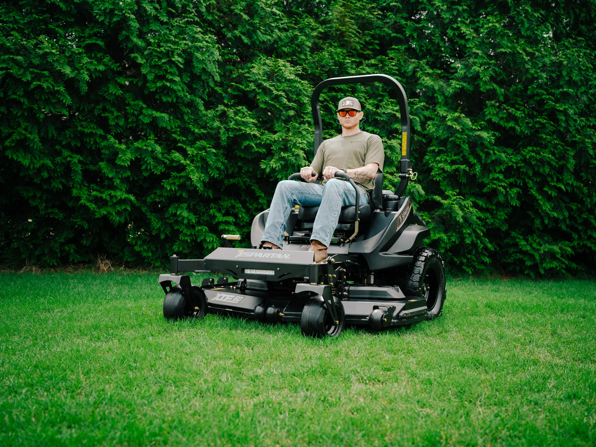 Spartan Rz XD Blackout Series Zero Turn Mower Stealth Blackout Styling Package feature image