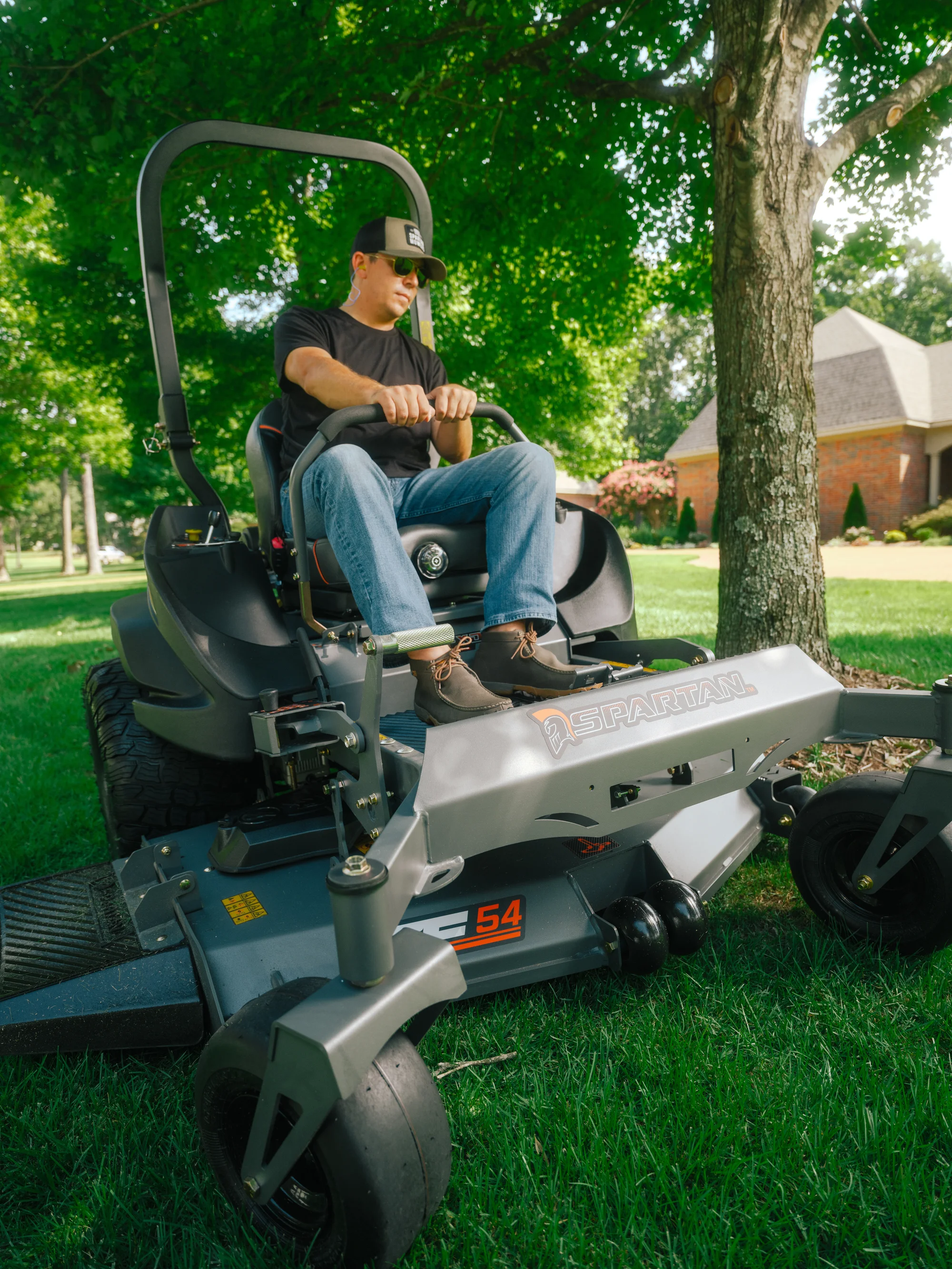 Spartan Rz XD Series Zero Turn Mower High Blade Tip Speed feature image