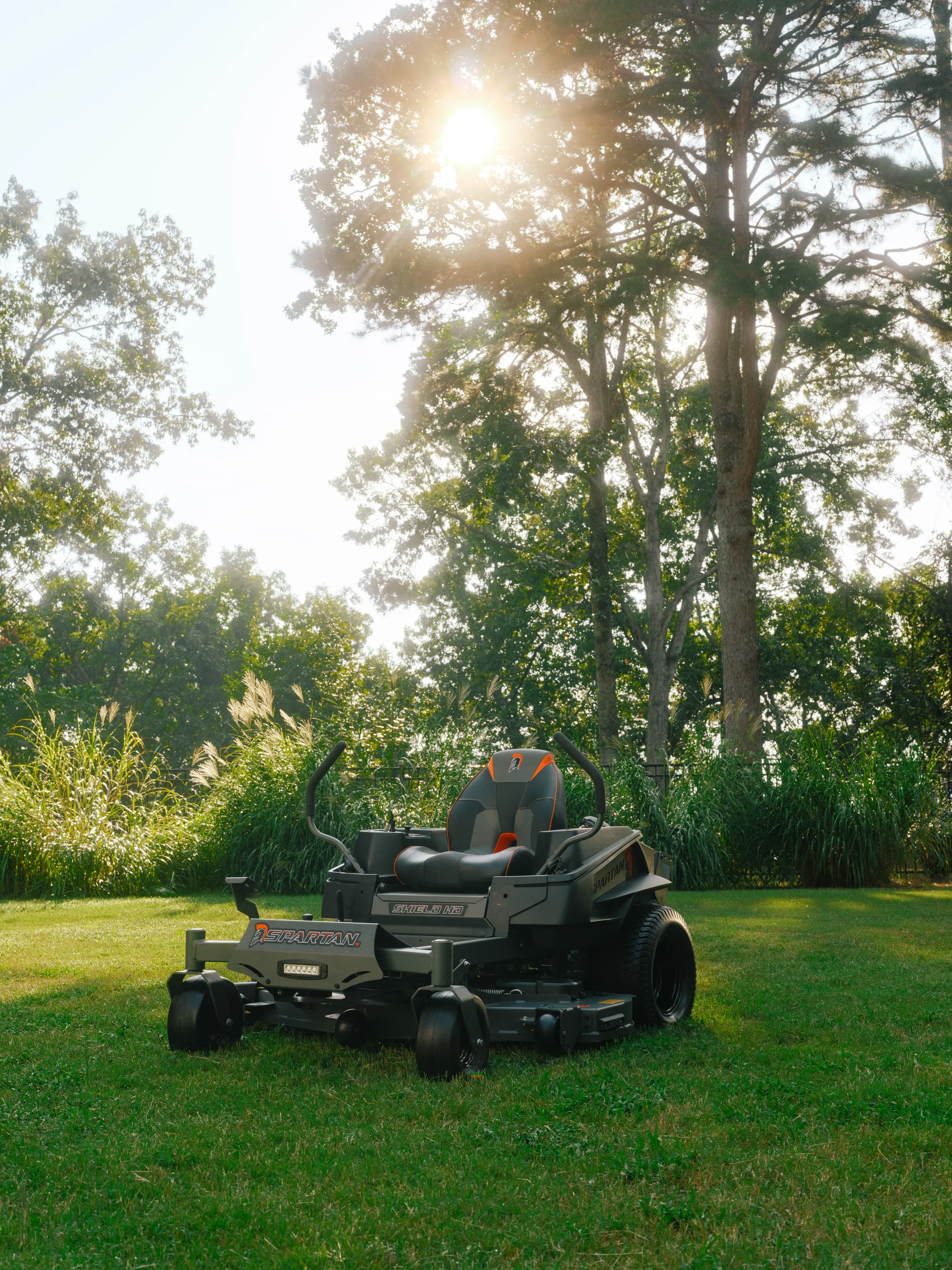 Spartan Shield Series Zero Turn Mower Comfortable High Back Seat feature image