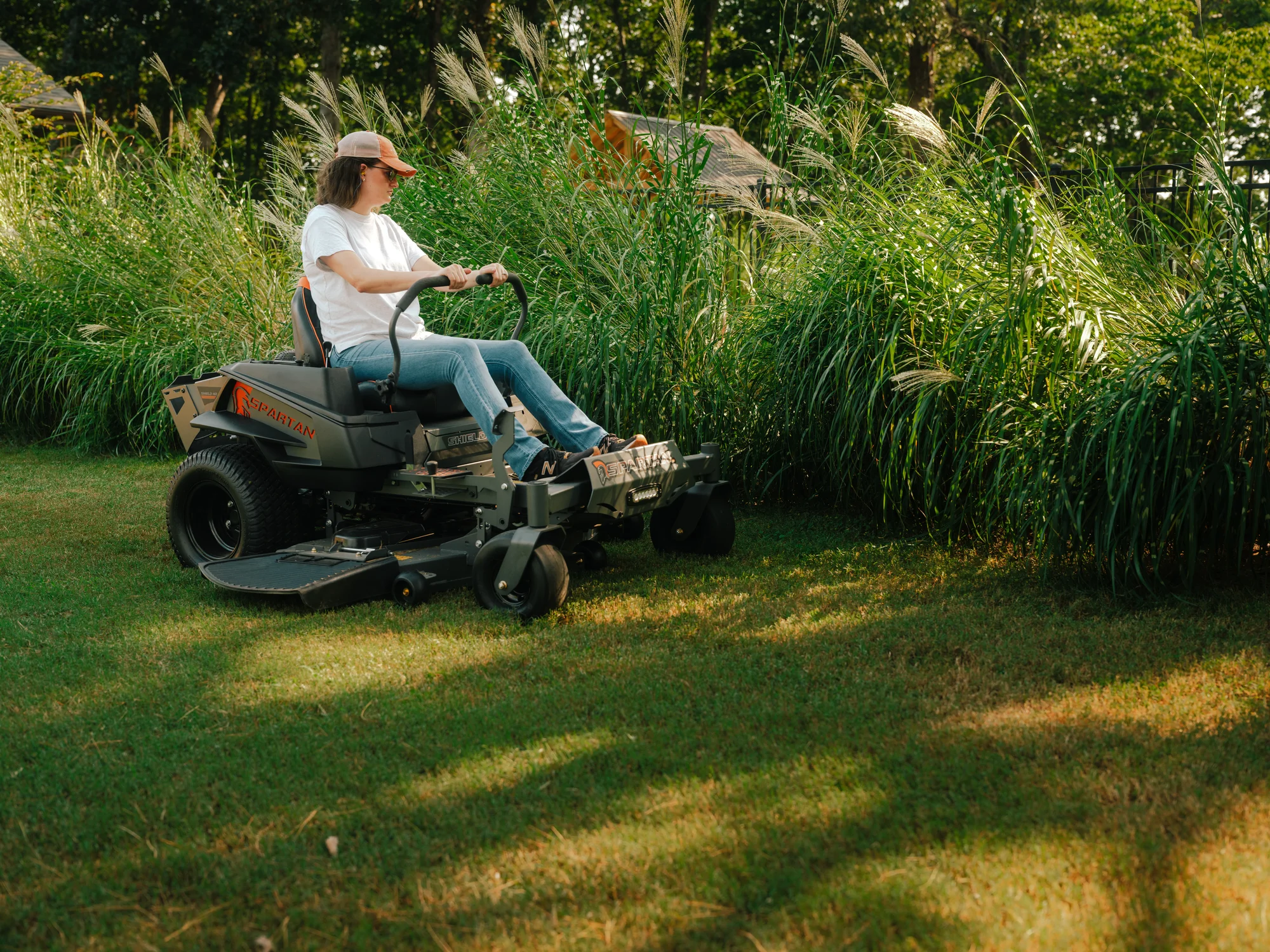 Spartan Shield Series Zero Turn Mower Durable Fabricated Steel Deck feature image