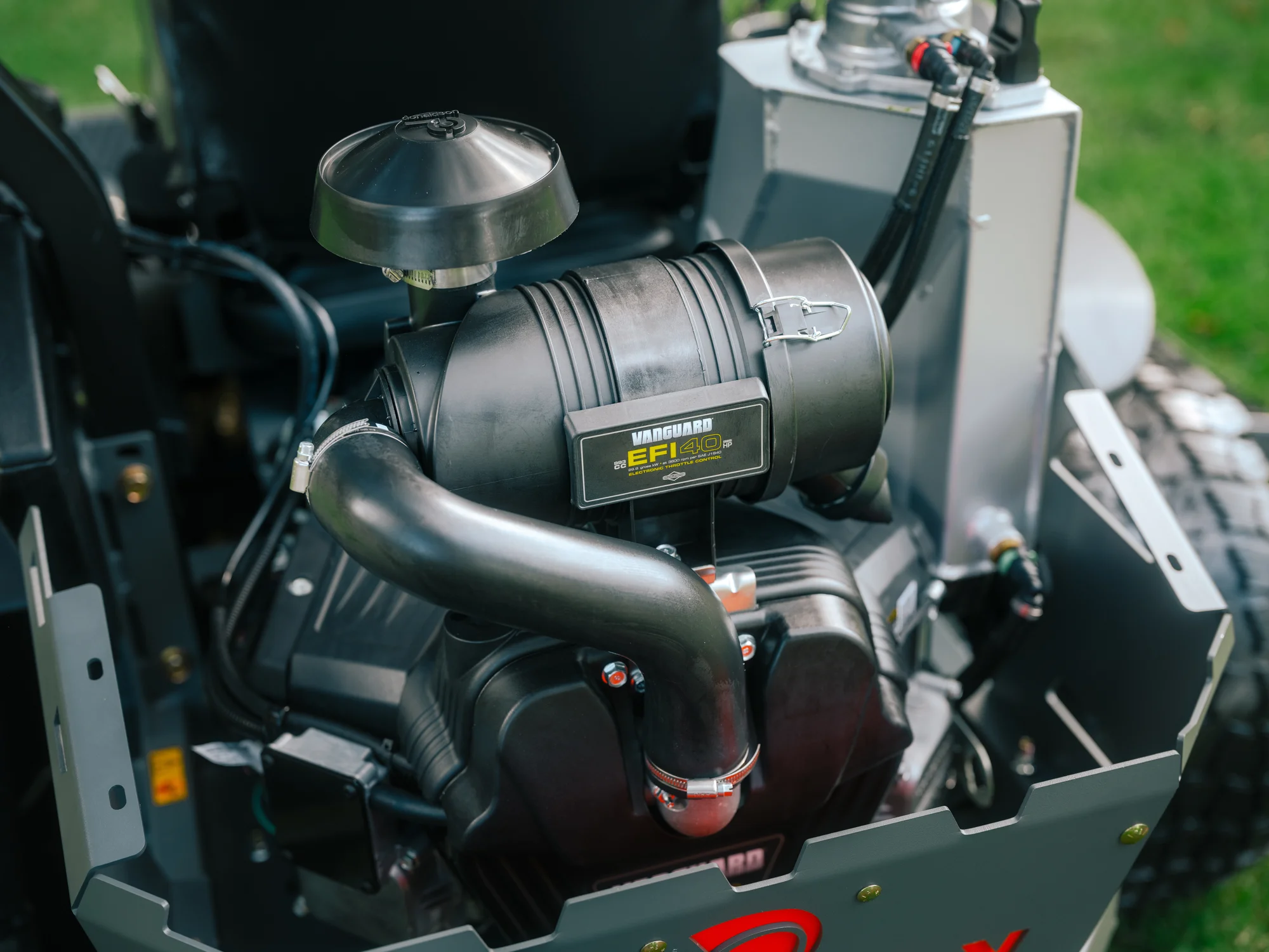 Spartan Srt XD Series Zero Turn Mower High Output EFI Engine Options feature image
