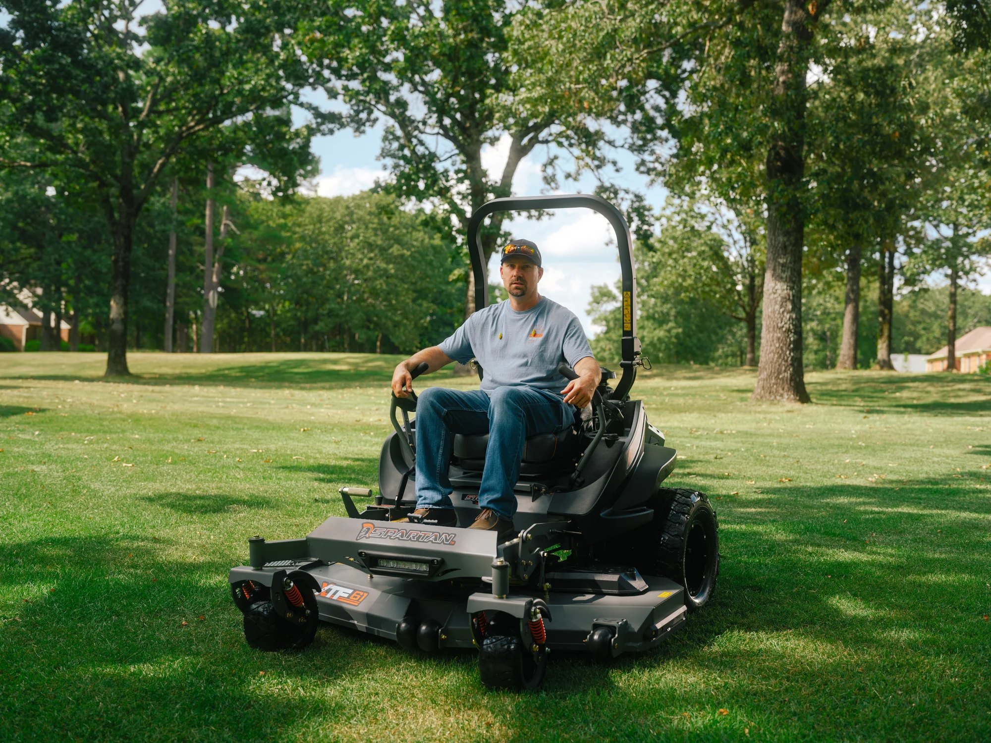 Spartan Srt XD Series Zero Turn Mower Precision Control System feature image