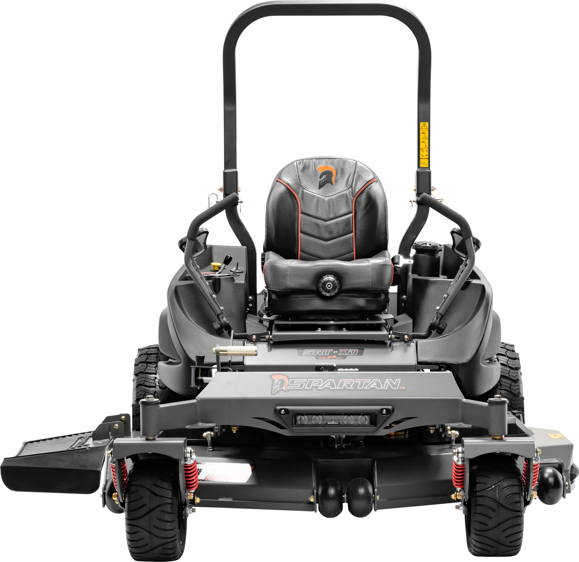 Spartan Srt Xd Zero Turn Rider Front View product image