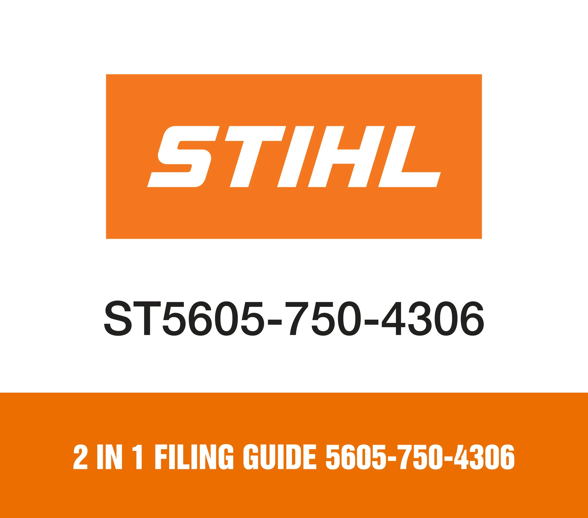Stihl 2 in 1 Filing Guide 5605-750-4306 Stihl 2 In 1 Filing Guide 5605 750 4306