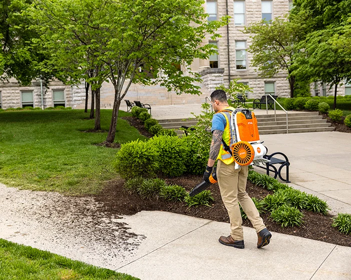Stihl Backpack Blower Bga 300 Man Clearing Property product image