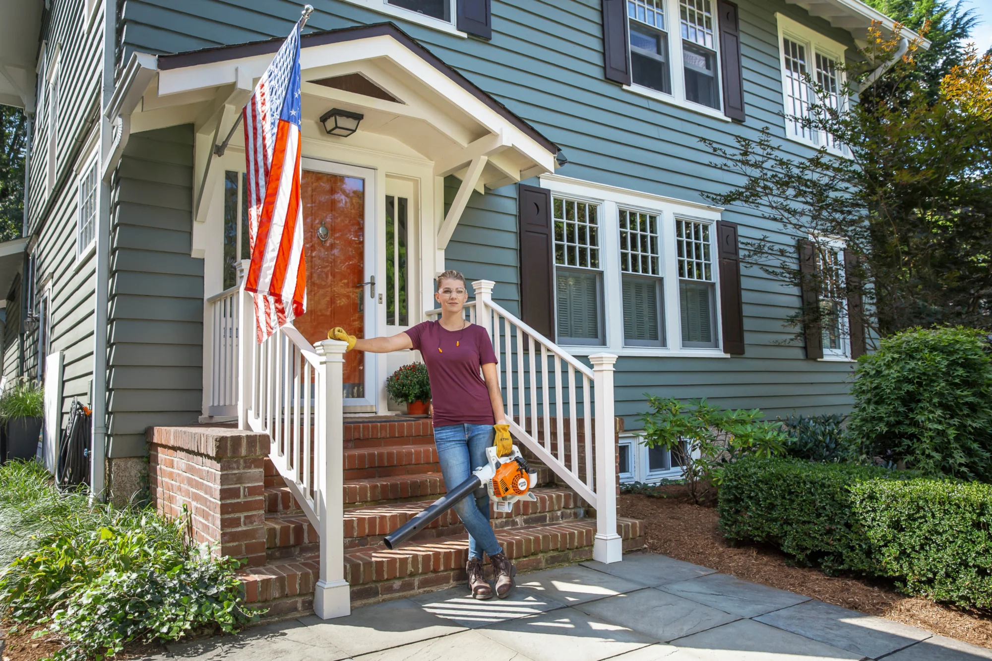 STIHL Bg Series Leaf Blowers Easy Access Controls feature image