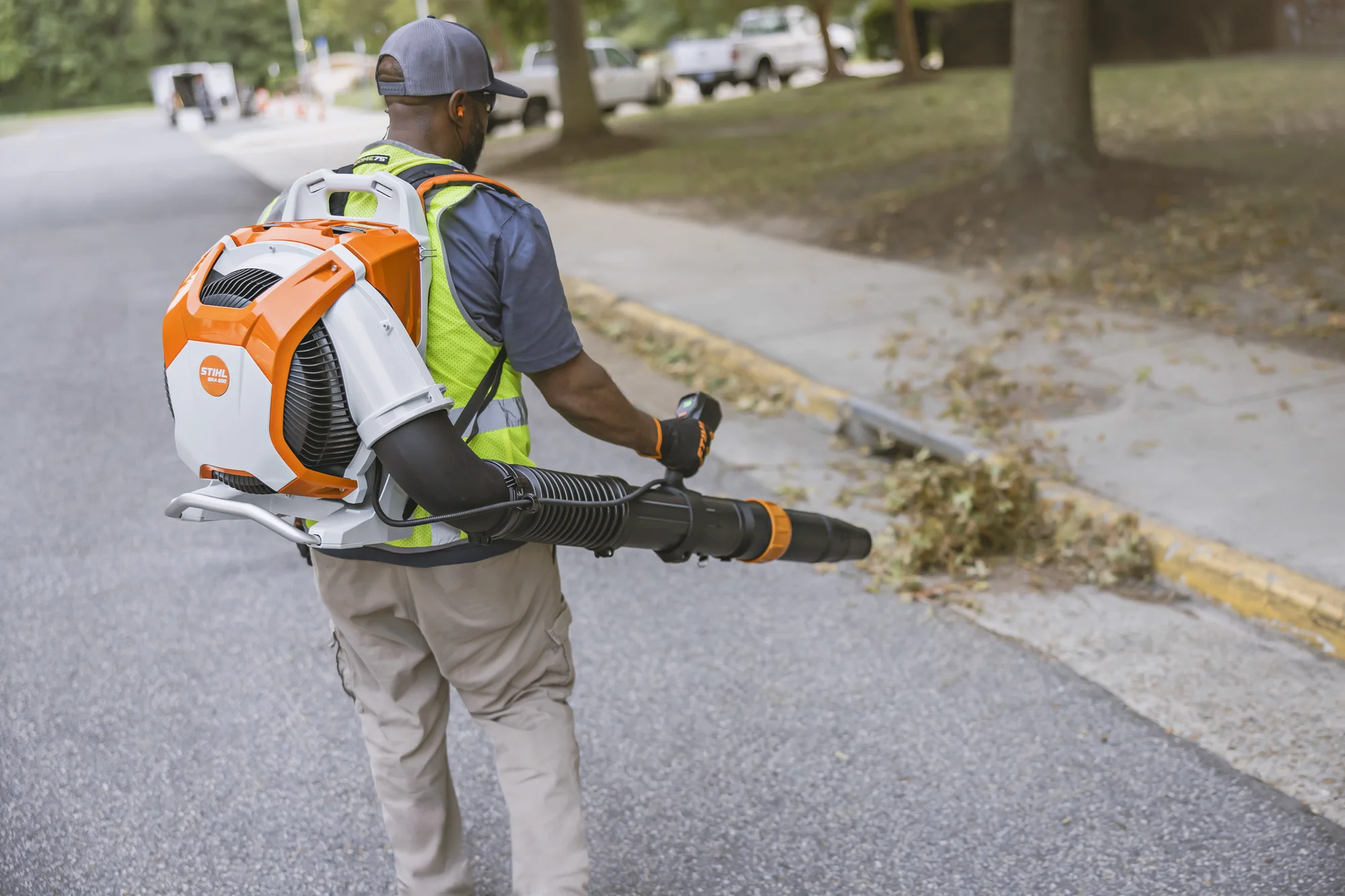 Stihl Battery Powered Backpack Blower BRA 600 Stihl Battery Powered Backpack Blower BRA 600