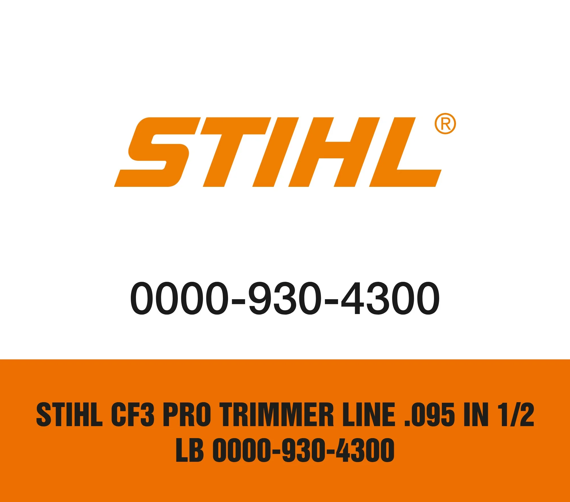 Stihl Trimmer Line 0000-930-4300