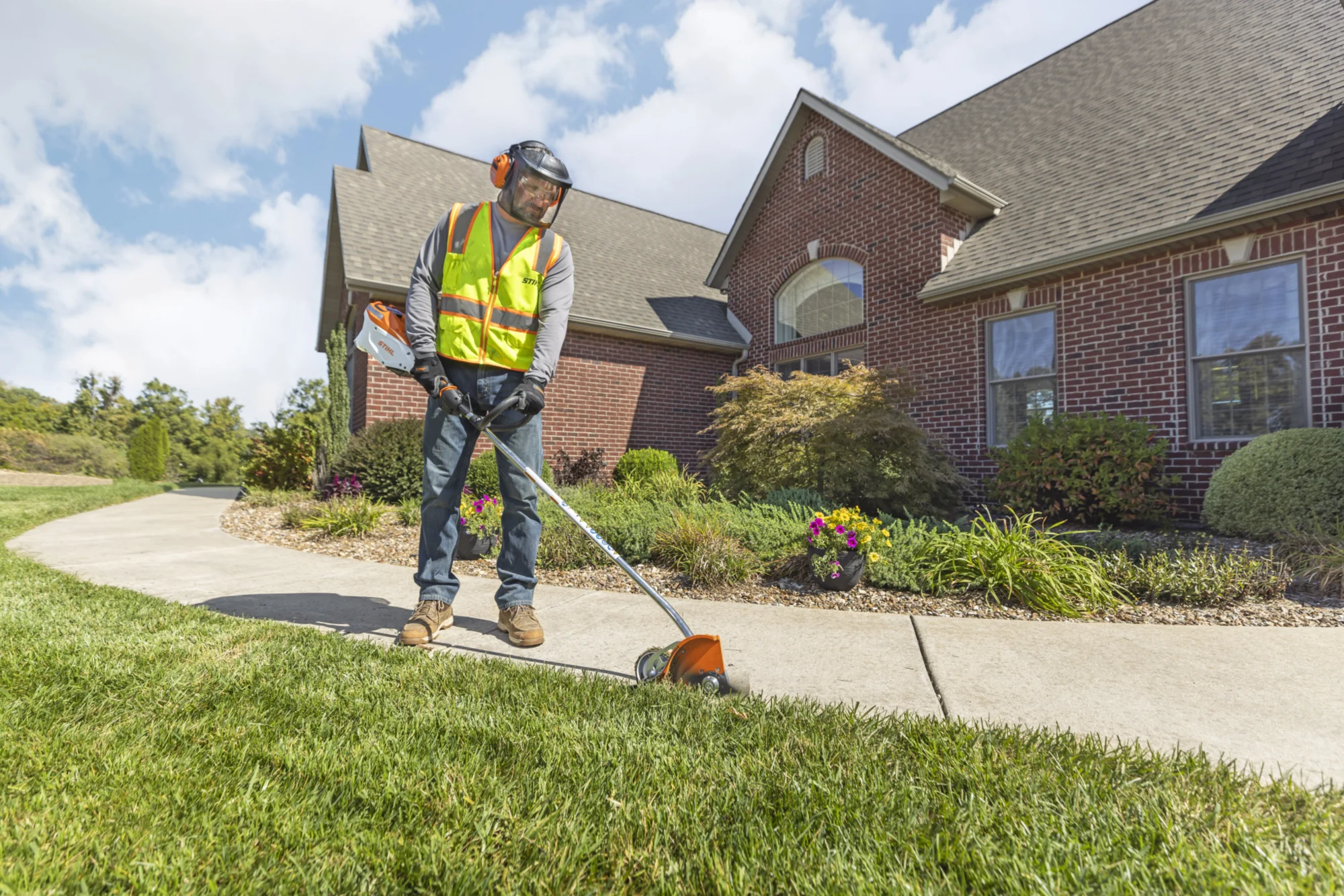 STIHL Fca Series Edgers Ergonomic Handle Design feature image