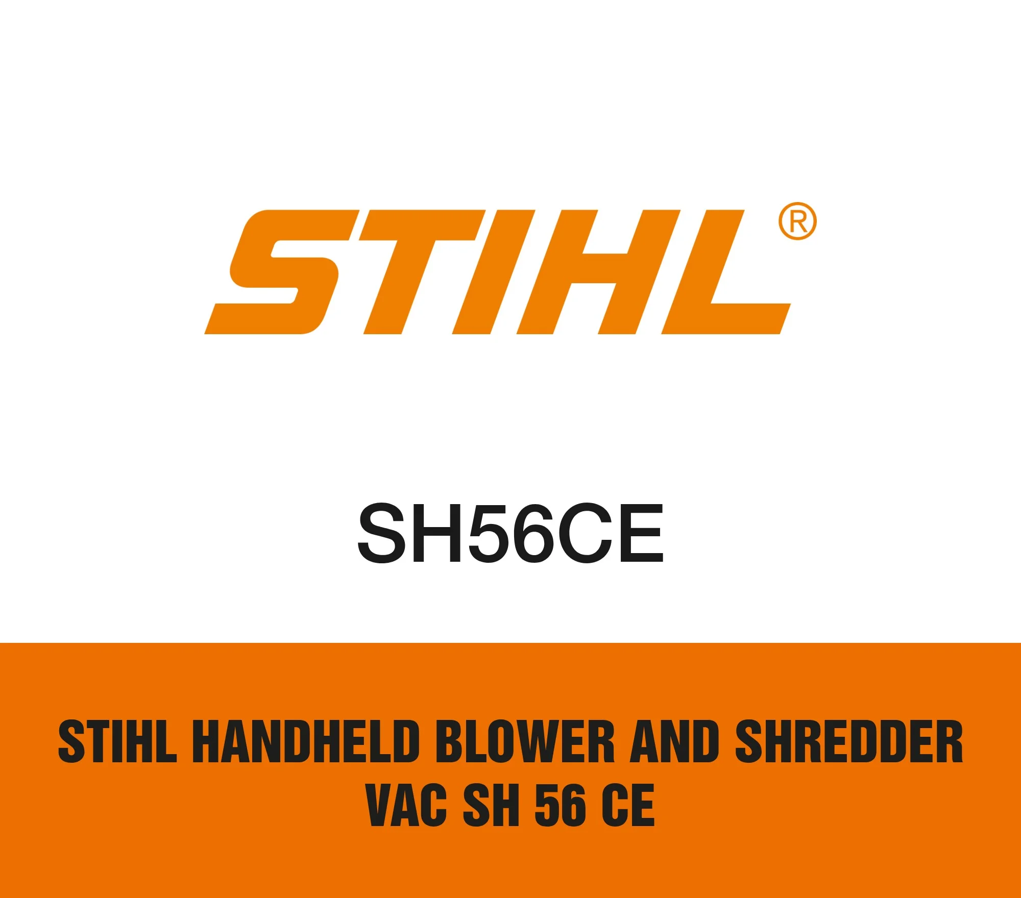Stihl Handheld Blower and Shredder Vac SH 56 CE