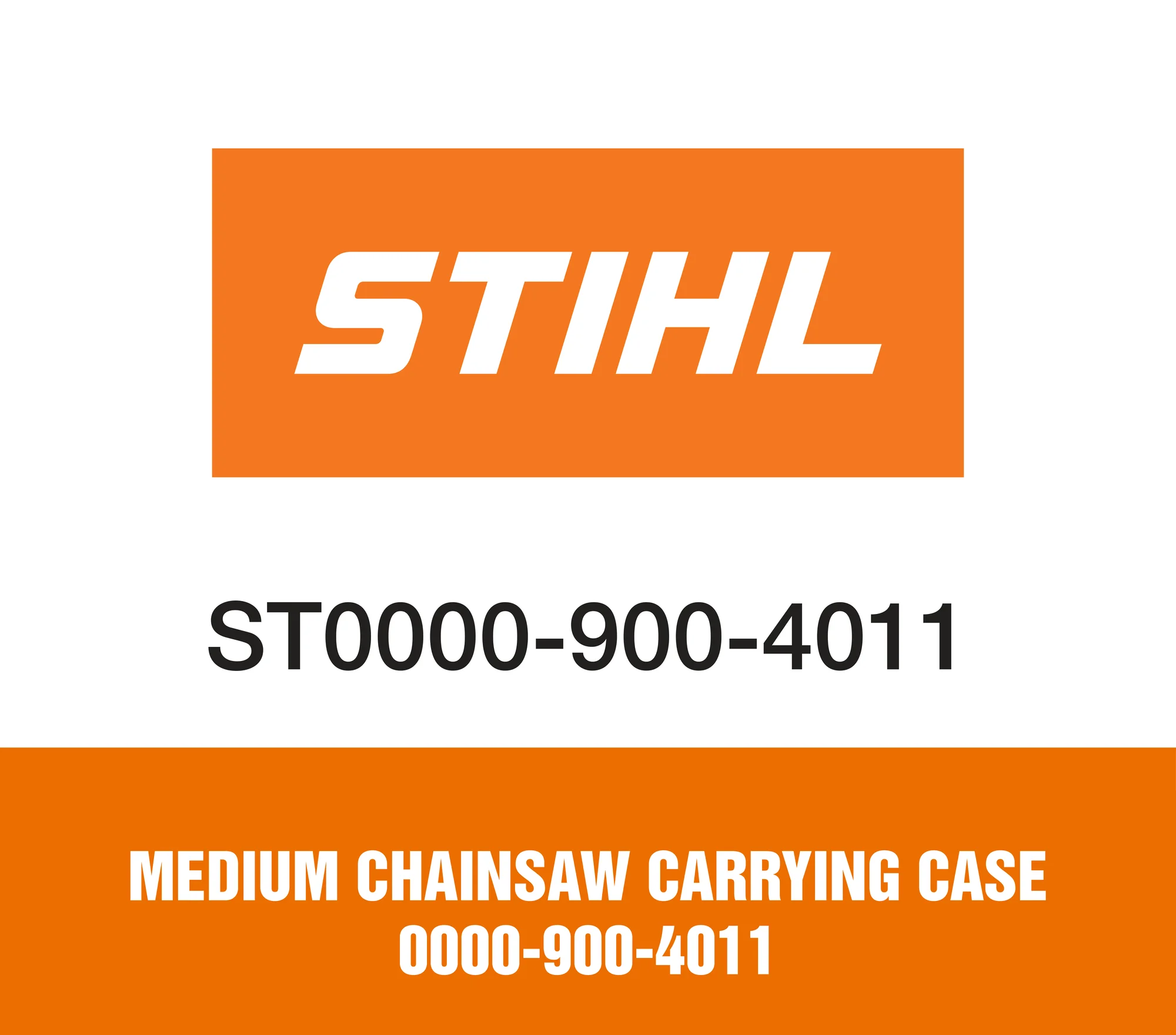 Stihl Medium Chainsaw Carrying Case 0000 900 4011