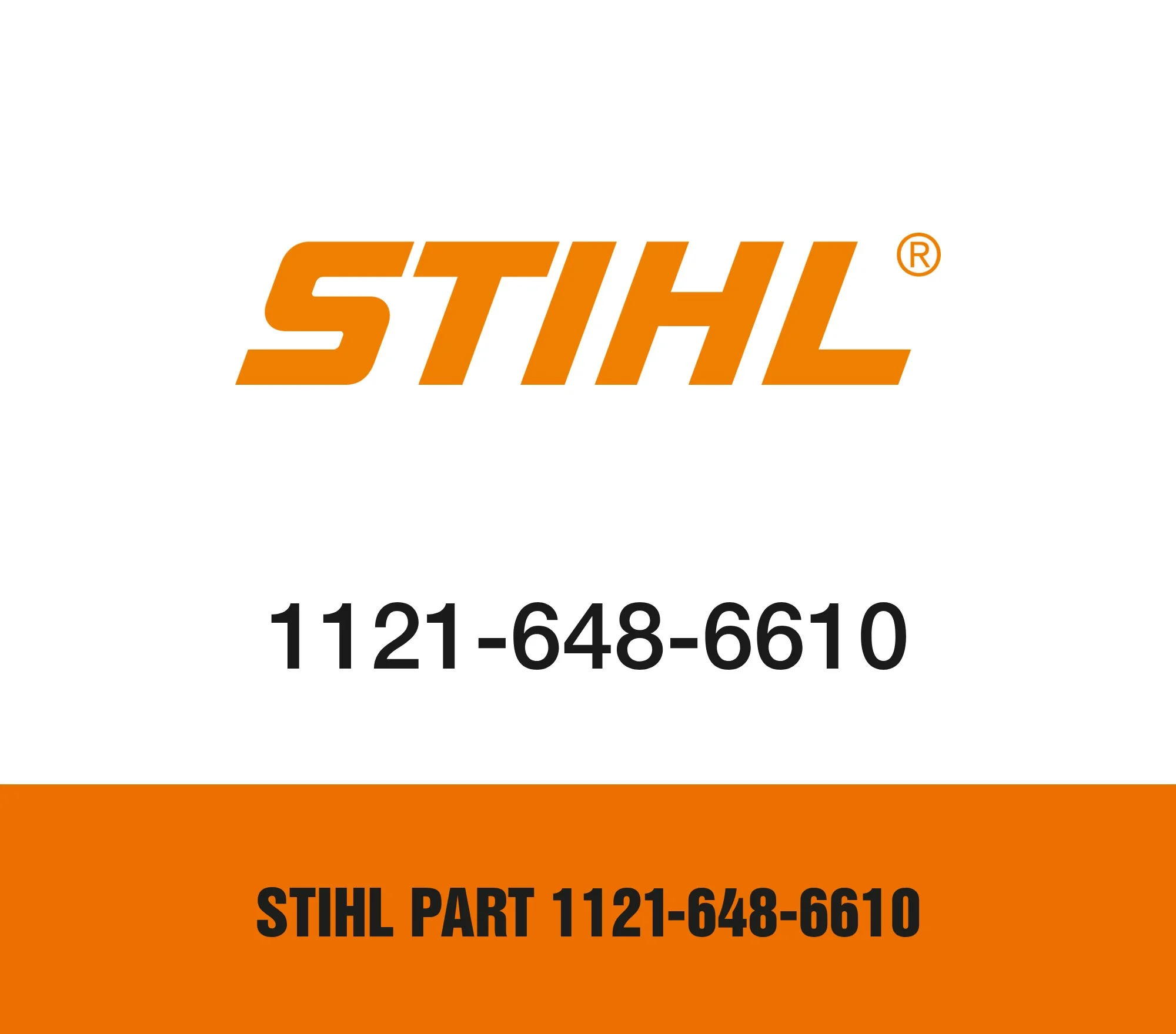 Stihl Part 1121-648-6610