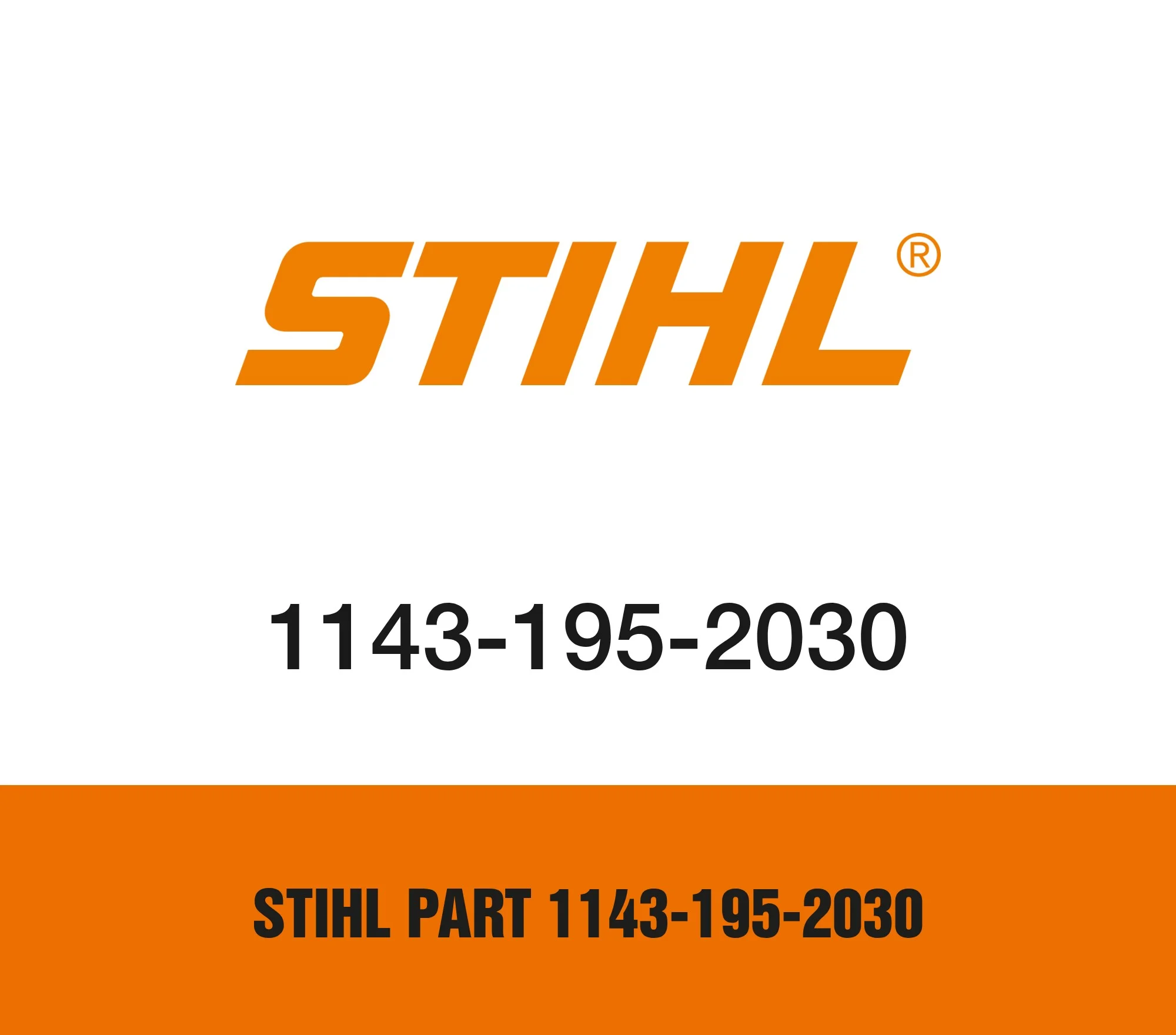 Stihl Part 1143-195-2030