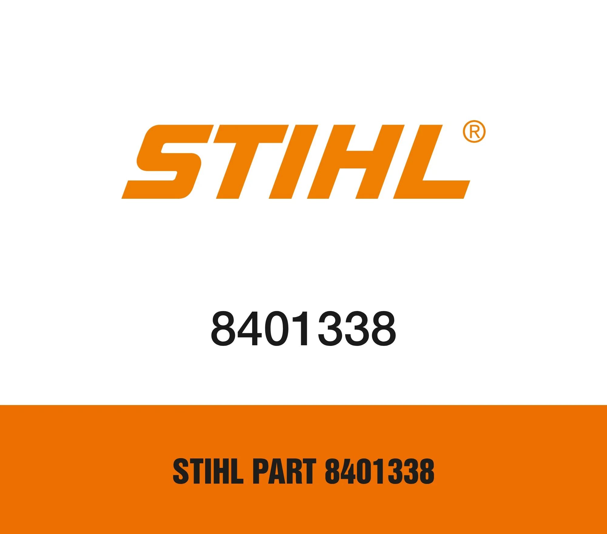 Stihl Part 8401338 Stihl Part 8401338
