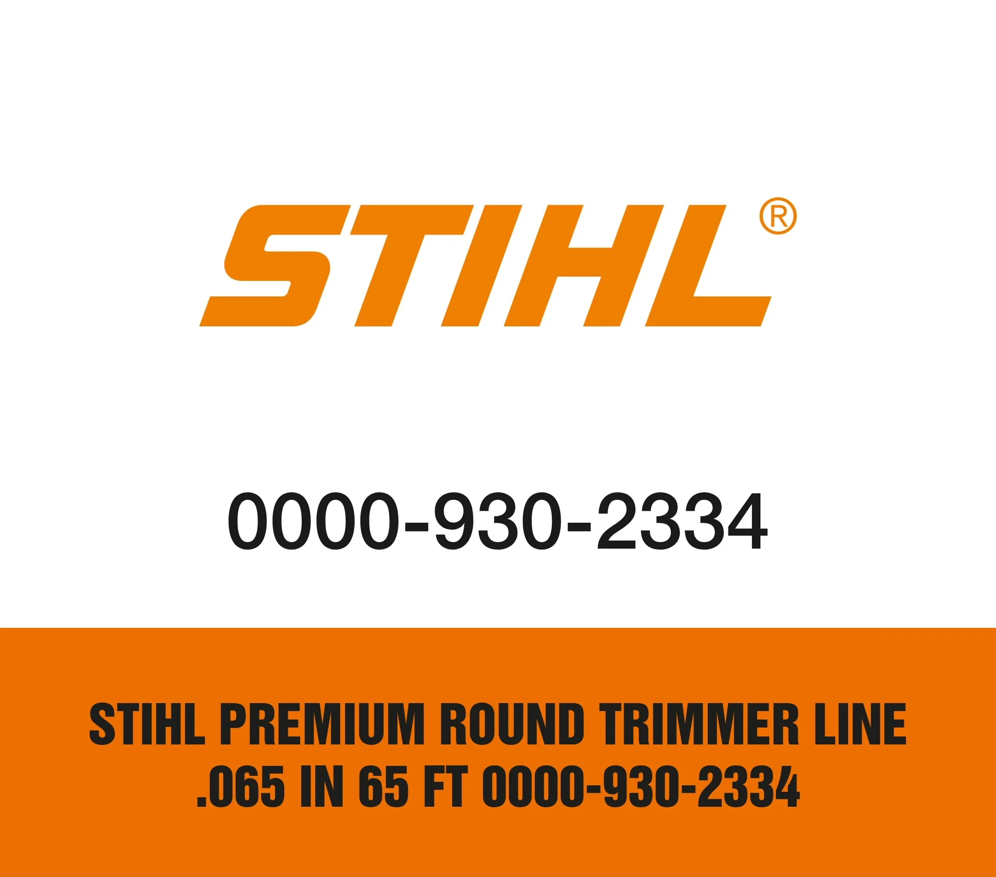 Stihl Premium Round Trimmer Line .065 in 65 ft 0000-930-2334